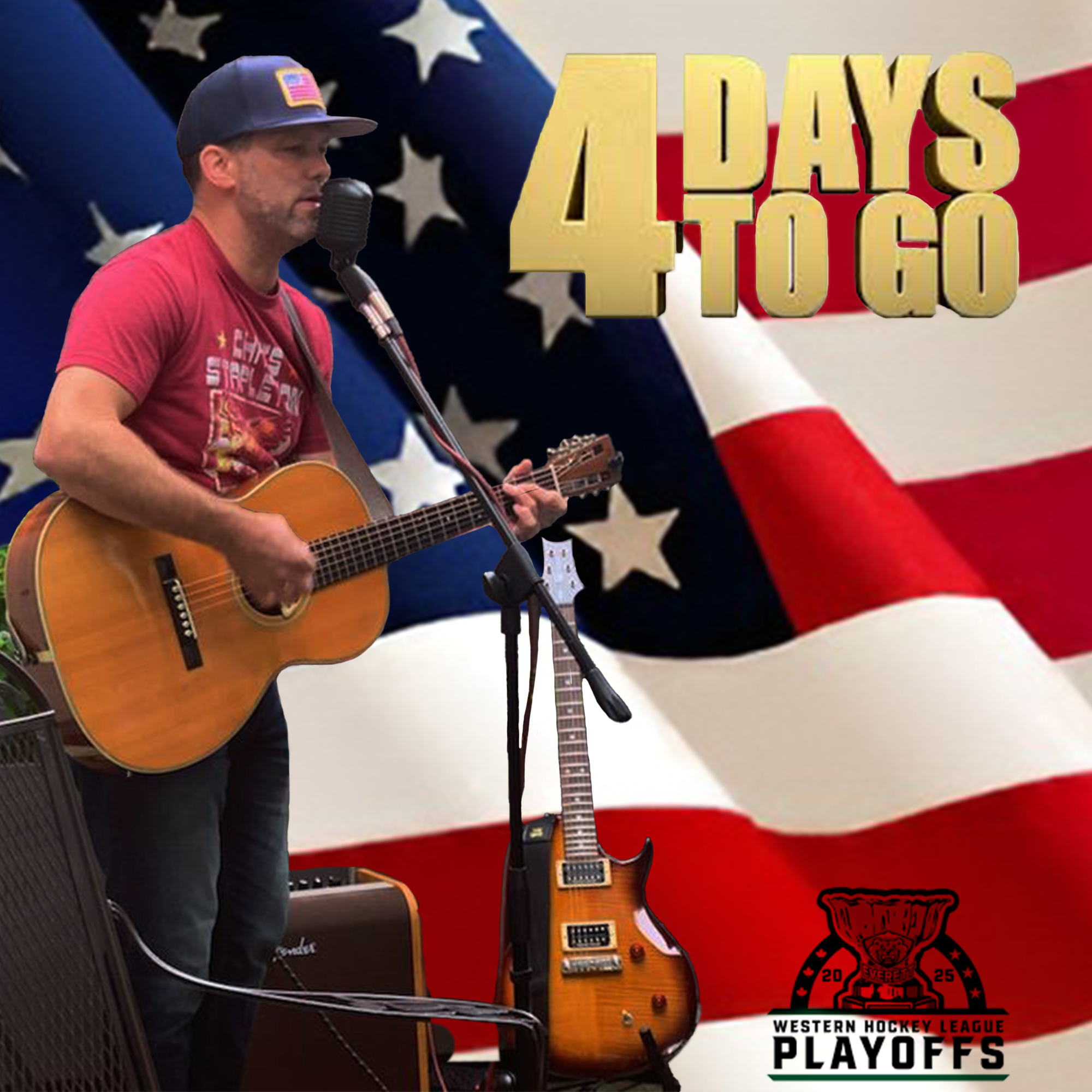 The countdown is on! Just 4 days until Ryan Neal sings the National Anthem at Game 2 of the Everett Silvertips’ first-round playoff series! Get your exclusive discounted tickets before they’re gone!
https://everettsilvertips.3dcartstores.com/IRIS-DRIVE-FANS-BR-EXCLUSIVE-DISCOUNT-BR-2025-PLAYOFFS-IN-EVERETT_p_2522.html
#IrisDrive #RyanNeal #NationalAnthem #EverettSilvertips #PlayoffHockey #ExclusiveDiscount