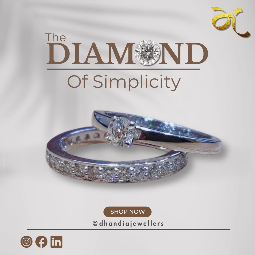 April born or simply in love with elegance? Seal moments with a sparkle✨. Dhandia Jewellers presents diamond rings that capture April's birthstone allure in every gleam. 💍💎
📞Contact us or DM to know more...
#diamond #diamondjewellery #diamondrings #april #birthstone #dhandiajewellers