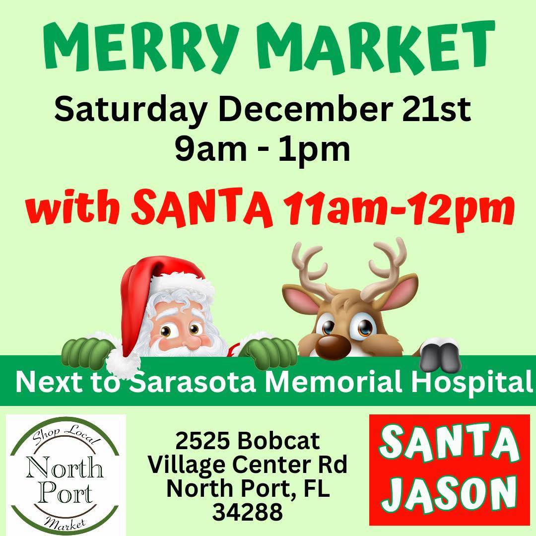 โผ๏ธโ๏ธ ๐๐๐๐๐ ๐๐๐๐ฐ๐๐๐๐๐ ๐๐๐ ๐๐๐๐๐ ๐๐๐ ๐๐๐๐๐๐ โ๏ธ โผ๏ธ
๐
๐ฝ๐Catch Santa, and have a Donyolโs combo meal this Saturday at the MERRY MARKET Shop Local North Port Market to GET FREE KITCHEN SHEARSโผ๏ธ (first 25 customers)๐๐
๐ฝ
DEC 21 โ๏ธ SAT โ๏ธ 9AM-1PM
Beside SMH ER Toledo Blade
๐ www.donyols.com/popup
๐ (941) 888-0158
๐ ๐ผ๐ฮฑ๐๐พ. ๐พฮฑ๐. ๐๐พฯ๐พฮฑ๐.