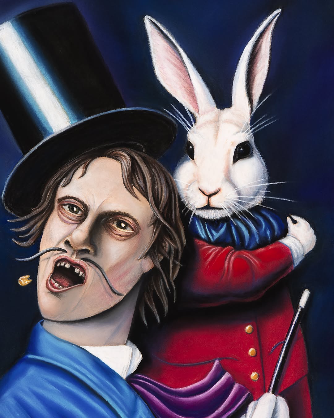 Abracadabra parla di ribellione, la ribellione del coniglio.🐰E quando i conigli si ribellano ai loro prestigiatori è sempre una magia!🪄✨
Buon primo maggio!
Abracadabra speaks of rebellion, the rebellion of the rabbit. And when rabbits rebel against their magicians, it's always magic!🪄✨
Happy first of May!
Abracadabra
Pastel on paper
30x40cm
2024
#primomaggio #contemporaryart #contemporaryartist #pastelart #italianartist #artoftheday #rebellion #rabbits