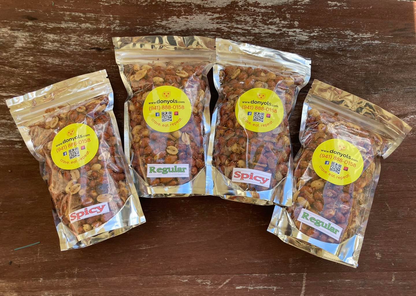 ๐ฅ ๐ ๐ป๐ฒ๐ ๐บ๐ฒ๐บ๐ฏ๐ฒ๐ฟ ๐๐ผ ๐ผ๐๐ฟ ๐บ๐ฒ๐ป๐ ๐ณ๐ฎ๐บ๐ถ๐น๐! ๐ฅ
A big bag (225g) of roasted peanuts perfect for anytime snacking and beer pairing ๐ค Regular or spicy. Cheers to chill days and nights!
๐ป (941) 888-0158
๐ป www.donyols.com/menu
๐ป crave. eat. repeat.