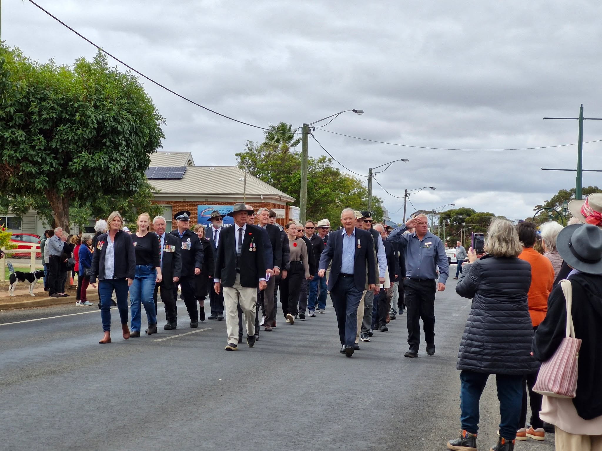 ๐บ ANZAC Day 2025 โ A Remarkable Day of Remembrance and Celebration ๐บ
The Shire of Dumbleyung was proud to host one of our most well-attended ANZAC Day services to date, with a record number of attendees and marchers gathering to pay tribute to our servicemen and women. The spirit of remembrance was strong as our community came together to honour those who served and those who made the ultimate sacrifice.
We were privileged to welcome special guest speakers, Ce Kealley and Kathy Nice who shared moving reflections on the enduring legacy of the Dumbleyung ANZACs and the strength of Dumbleyung's community.
Following the service, we were treated to a BBQ lunch at the @dumbleyungdistrictclub who hosted over 100 people that afternoon.
We were delighted to attend the official launch of the Dumbleyung and Districts: Those Who Served โ Jill Clarke dove into the extensive work, hours and love that went into creating this book, along with the "Fabulous 5" members of the publishing committee, who have worked tirelessly to bring this important piece of local history to life.
Followed by Stephen Hughes who did a heartfelt compilation of stories honouring the lives and service of our local heroes.
The event was made even more special by the presence of some of families featured in the book.
A sincere thank you to everyone who attended, participated, volunteered, and supported the event. Your presence helped make this ANZAC Day truly unforgettable.
Lest We Forget.
#DumbleyungANZACDay #ThoseWhoServed #LestWeForget #CommunitySpirit #DumbleyungRemembers