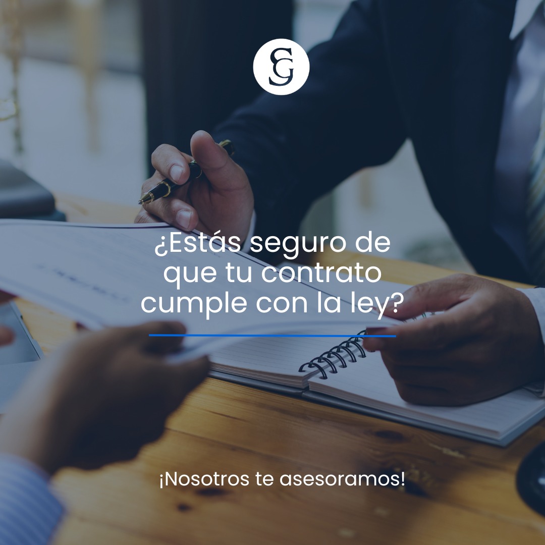 Revisa tus contratos antes de firmar. Nosotros te ayudamos a hacerlo correctamente.
Contáctenos al 22328000.