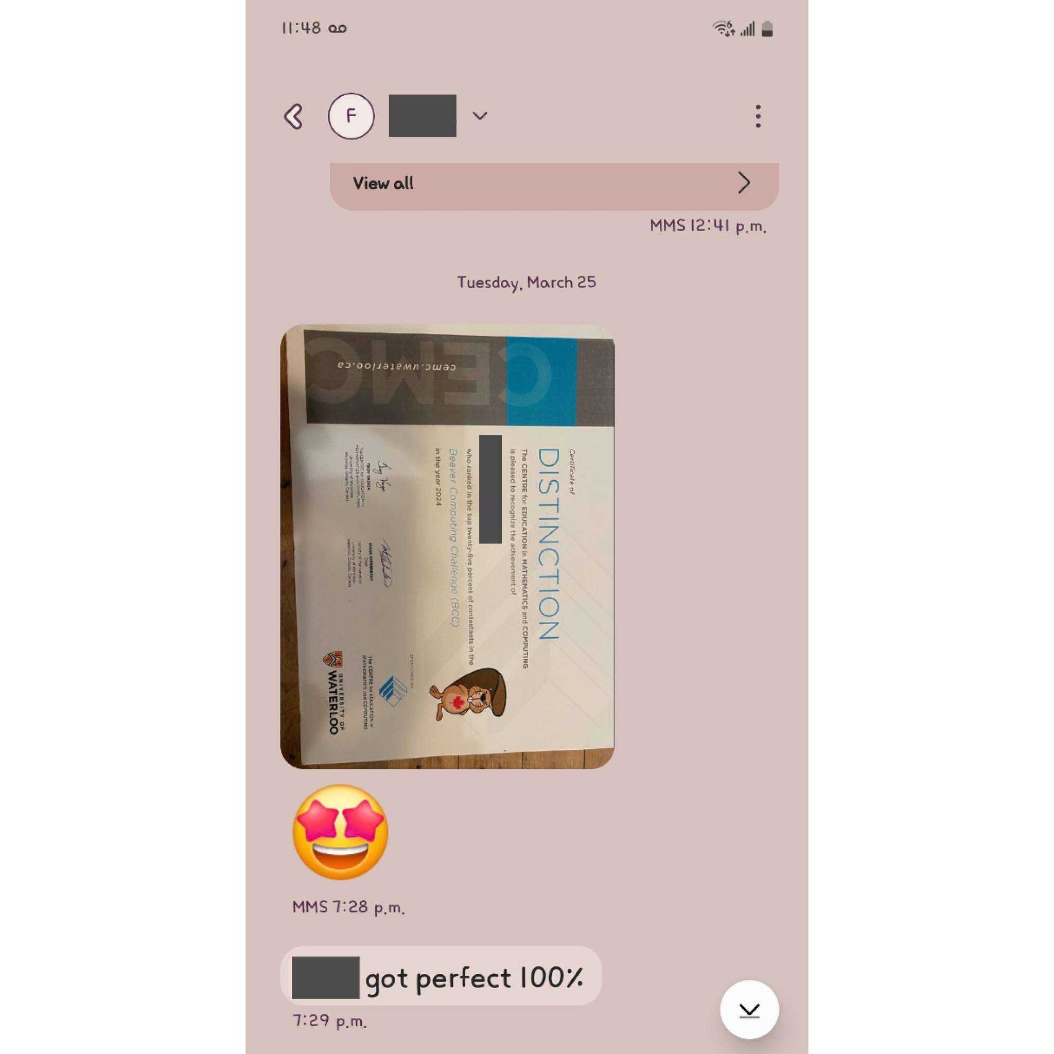 🎉🏆 Thinking Lion Students Winning Math Competitions!
🏅 Two of my students nailed the the Beaver Computing Challenge - maththematics and computing contest.
❤️ It was such a pleasure to watch them explore and develop a love for learning. They are accomplishing great things.
👉 Check out this site for contest questions and solutions.
https://cemc.uwaterloo.ca/resources/past-contests