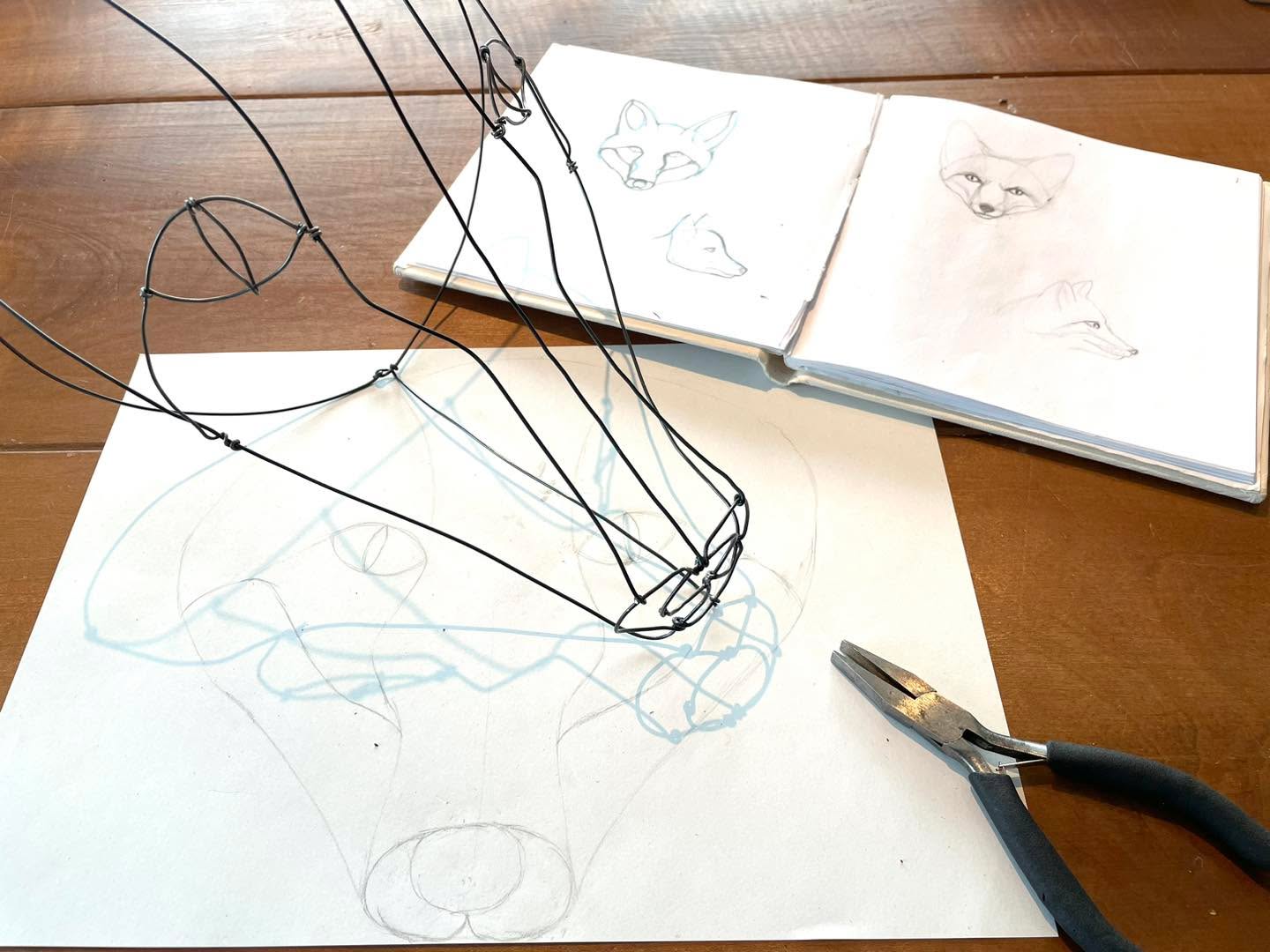 Renard - 2024
#fildeferrecuit #creationfildefer #renard #forêt #gruyèreregion