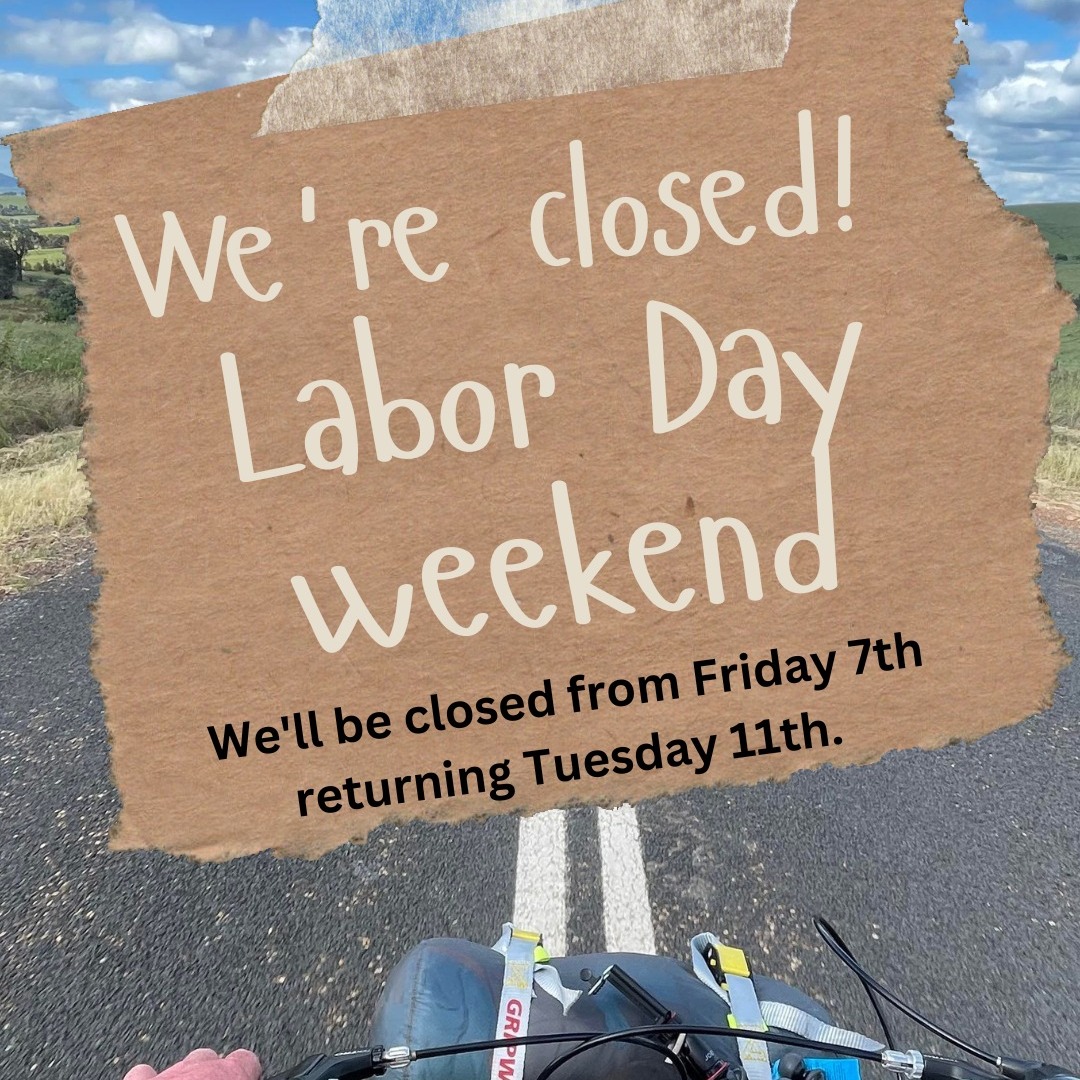 Its that time of year were we close the shop, squeak an extra long weekend away and all run away camping.
We still have limited workshop availability so book in now if your bike needs some TLC