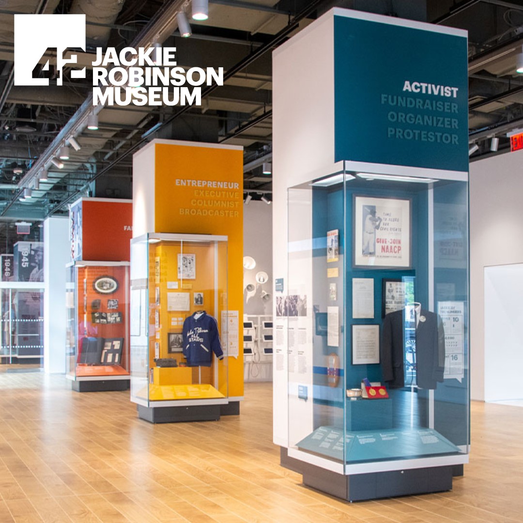 ⚾ It's baseball season and we have some exciting news for all of you baseball enthusiasts! Thanks to your donations to the Friends, we have added a museum pass to the Jackie Robinson Museum (@jrfoundation). Located in the heart of lower Manhattan, the Jackie Robinson Museum is New York City's first museum dedicated to the Civil Rights Movement. This is explored through the life and legacy of Jackie Robinson, the first Black player in the modern era of Major League Baseball, and an important civil rights activist. The digital pass is valid for up to four people and can be reserved online at www.ridgewoodlibrary.org. Learn more about the museum at www.jackierobinsonmuseum.org.
#FriendsoftheLibrary #RidgewoodPublicLibrary #MuseumPasses #JackieRobinson