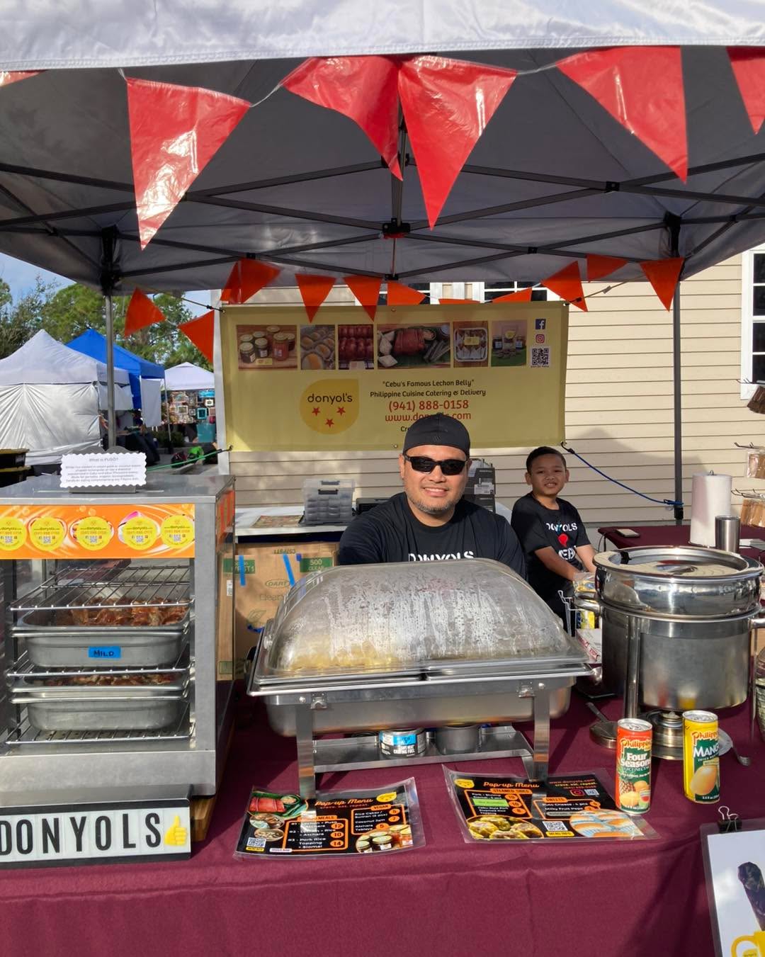 SEE YOU TOMORROW! Excited to be back serving our ever savory lechon and siomai meals, plus more! ๐๐ฒ๐๐ฅ๐๐ฅ
Shop Local North Port Market
2525 Bobcat Village Center Rd
North Port, FL 34288
9AM to 1PM
(941) 888-0158
www.donyols.com/popup
CRAVE. EAT. REPEAT.