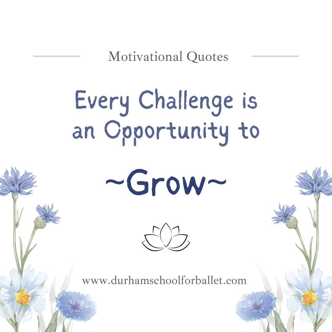 Every challenge is a golden opportunity for growth and transformation! Embrace the struggle, and watch yourself flourish!
#dsbpa #inspire #inspiring #inspireothers #inspirational #durhamdance #durham #durhamnc #durhamballet