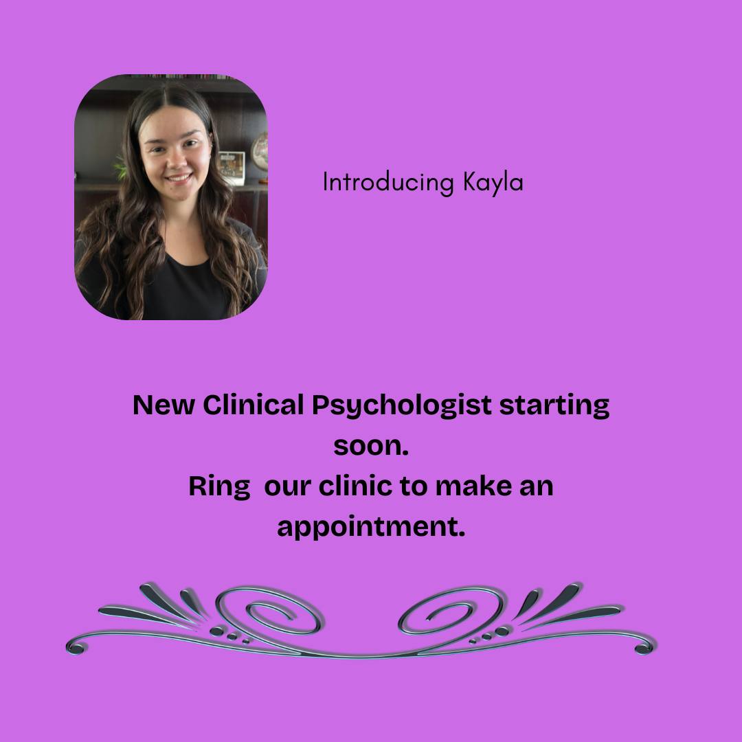 Kayla is passionate about health, healing, and living a life of excitement and authenticity.
She is interested in working with clients aged 16 + who experience depression or anxiety issues, may have received a diagnosis of Post Traumatic Stress Disorder, Complex Post Traumatic Stress Disorder, or a Personality Disorder.
See our website for more information on how to get in touch.💜💜
www.thepsychologyandtherapyclinic.com
#mentalwellness #clinicalpsychologist #psychologist #changebehaviours