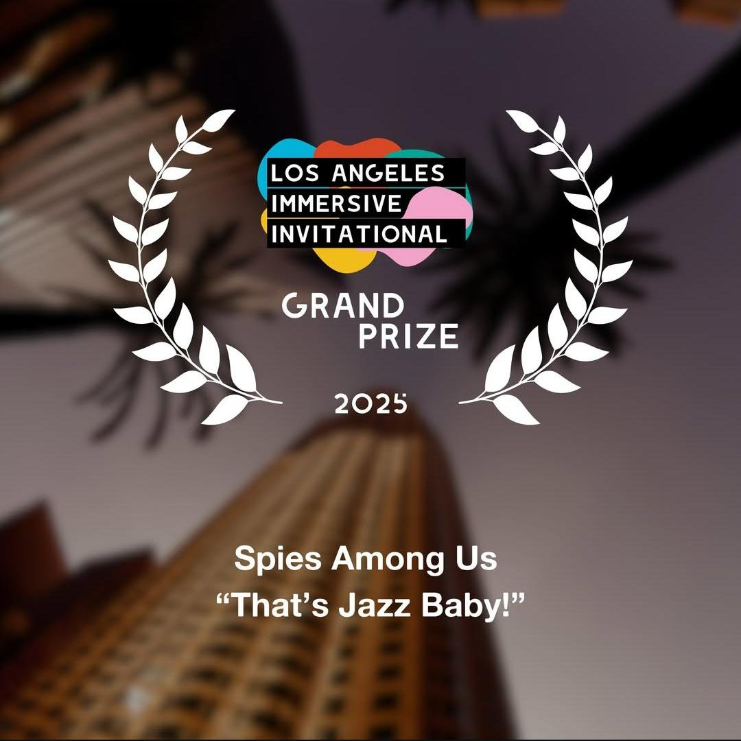 At the Immersive Invitational last weekend, Spies Among Us took home the grand prize award alongside @spectacular_disaster_factory! In 48 hours we came up with an immersive experience that had zero spies as far as we could tell.
Big thanks to @lalgbtcenter for hosting and @afterhourstheatreco and @immersiveexporg for organizing/producing!