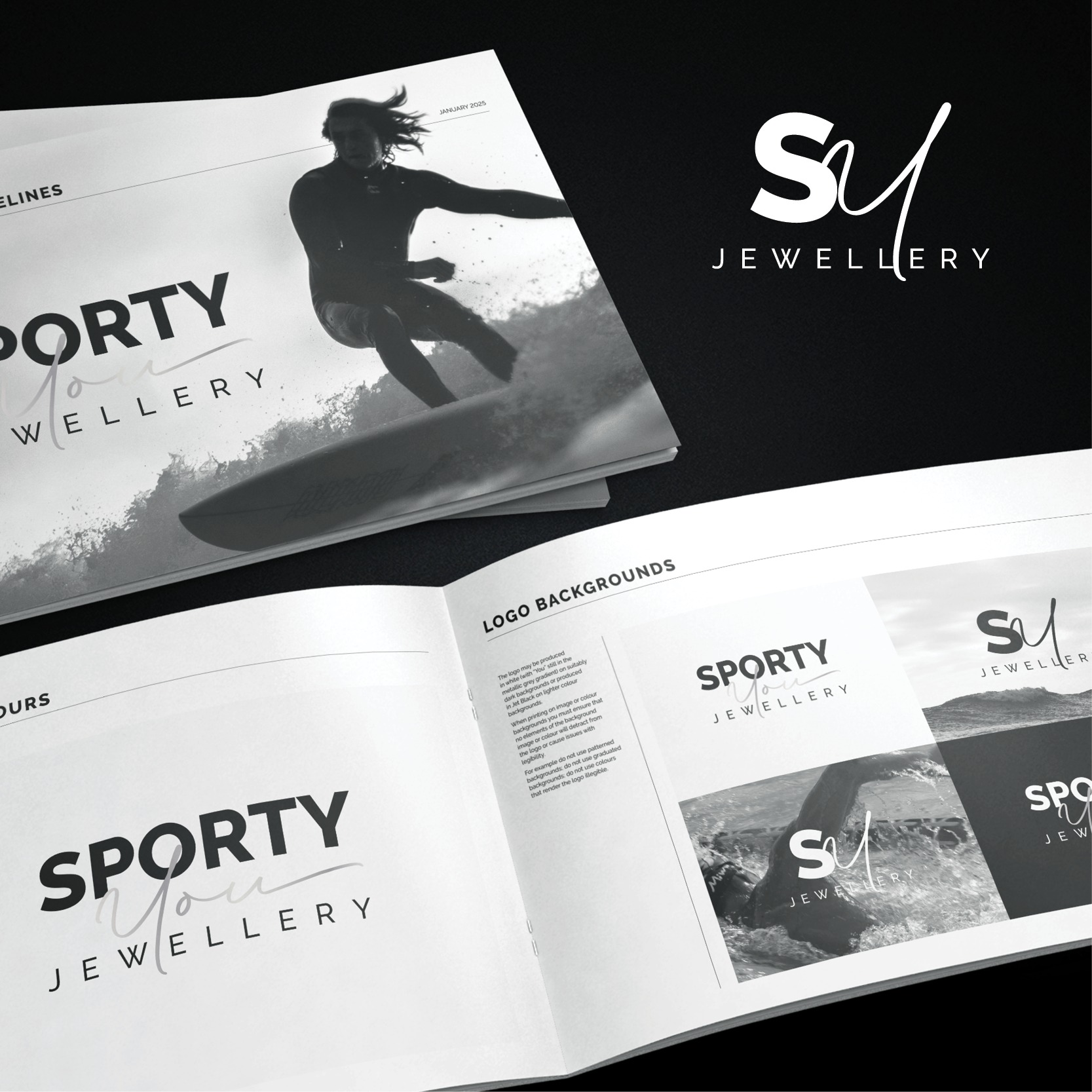 Recent identity and branding created for Sporty You Jewellery in Busselton, WA.
Always love working on monochromatic identities - sometimes the simplest designs are the best!
@sporty_you_jewellery