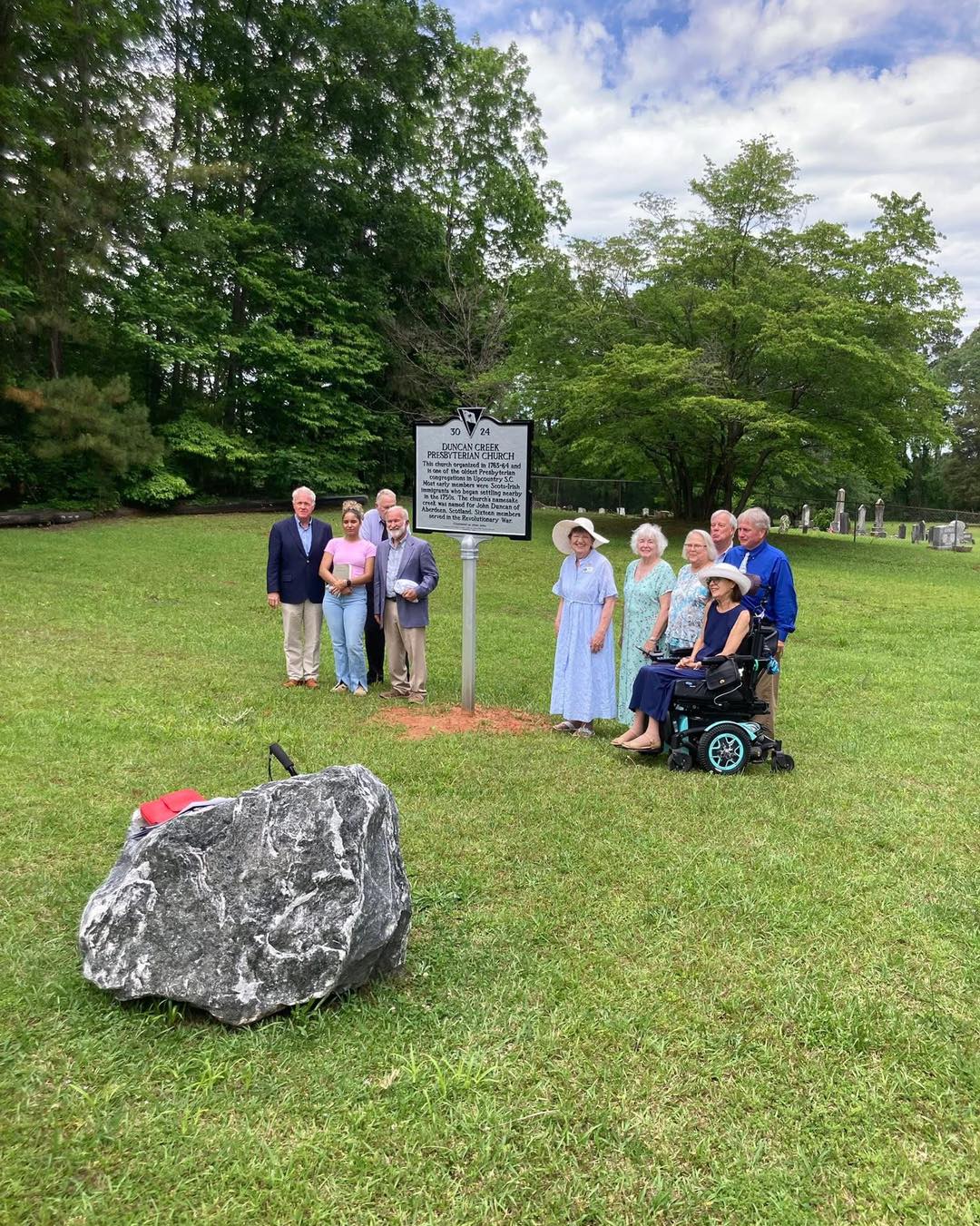 We’ve officially dedicated the 4th historic marker on the Laurens County Revolutionary War Biking & Driving Trail — with 10 more to go!
Huge thanks to the Laurens County 250 Committee, @laurens_county_trails , and @southcarolina250 for helping bring this project to life.
Together, we’re preserving the rich Revolutionary War history of our nation!
