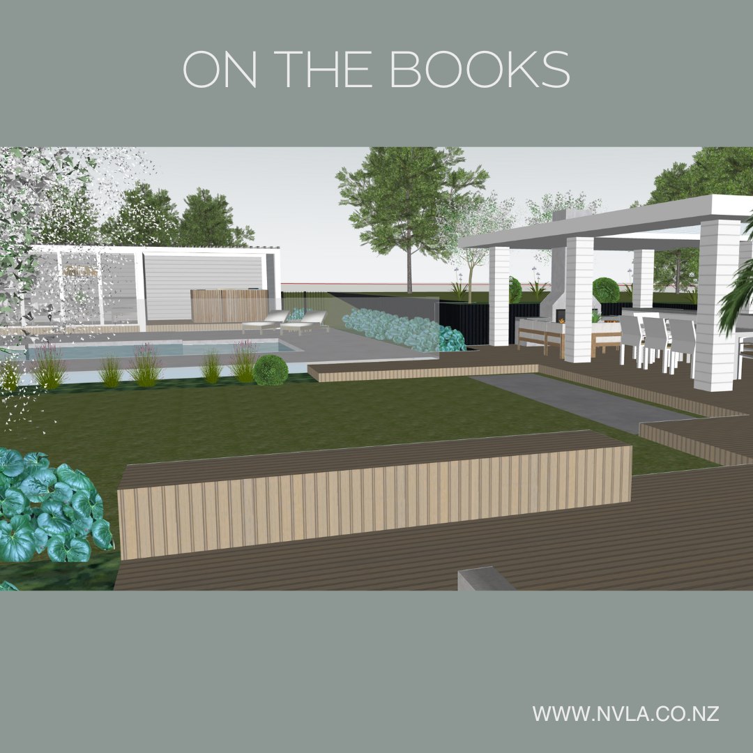 A complete outdoor living refresh for my clients. Destination entertainment cabana and pool house extension. #outdoorliving #lifestyleproperty #GardenDesign www.nvla.co.nz