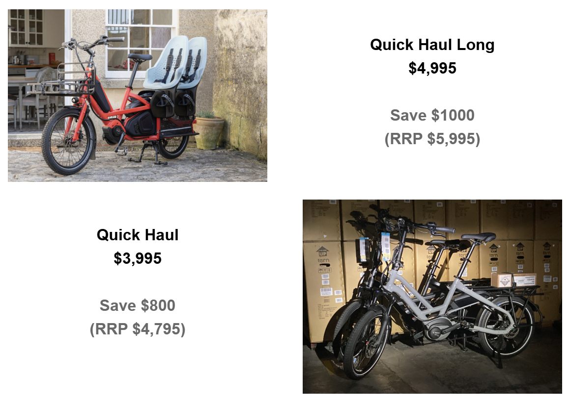 Looking for a cargo bike this winter?
Jump on the limited EOFY sale from Tern.
Or come in store and talk about all the options we have!
https://www.myspokes.com.au/specials-our-favorites