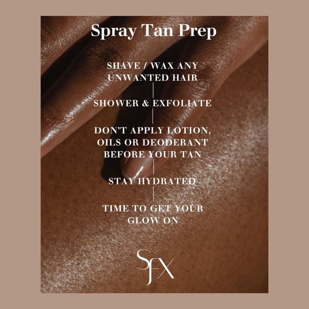 ✨ Spray Tan Prep 101 ✨
Want that bronzed glow to last? Follow these essentials for the ultimate tan:
✔️ Shave or wax beforehand
✔️ Shower & exfoliate to prep your skin
❌ No lotion, oil, deodorant, or makeup pre-tan — clean skin is key!
💧 Hydrate from the inside out — drink that water!
🌿 Glow naturally with our All-Natural Tanning Solutions
Your tan deserves the best canvas — take care of your gorgeous skin! 💛
#SprayTanTips #GlowPrep #TanReady #FlawlessFinish #naturalglow #bronzed #glow #glowingskin #beauty #skincare #tanlife #tanned #spraytan #spraytanning #spraytans #sunlesstan #sunlesstanning #airbrushtan #mobilespraytan #sunfxcanada #canadian #wholesaler