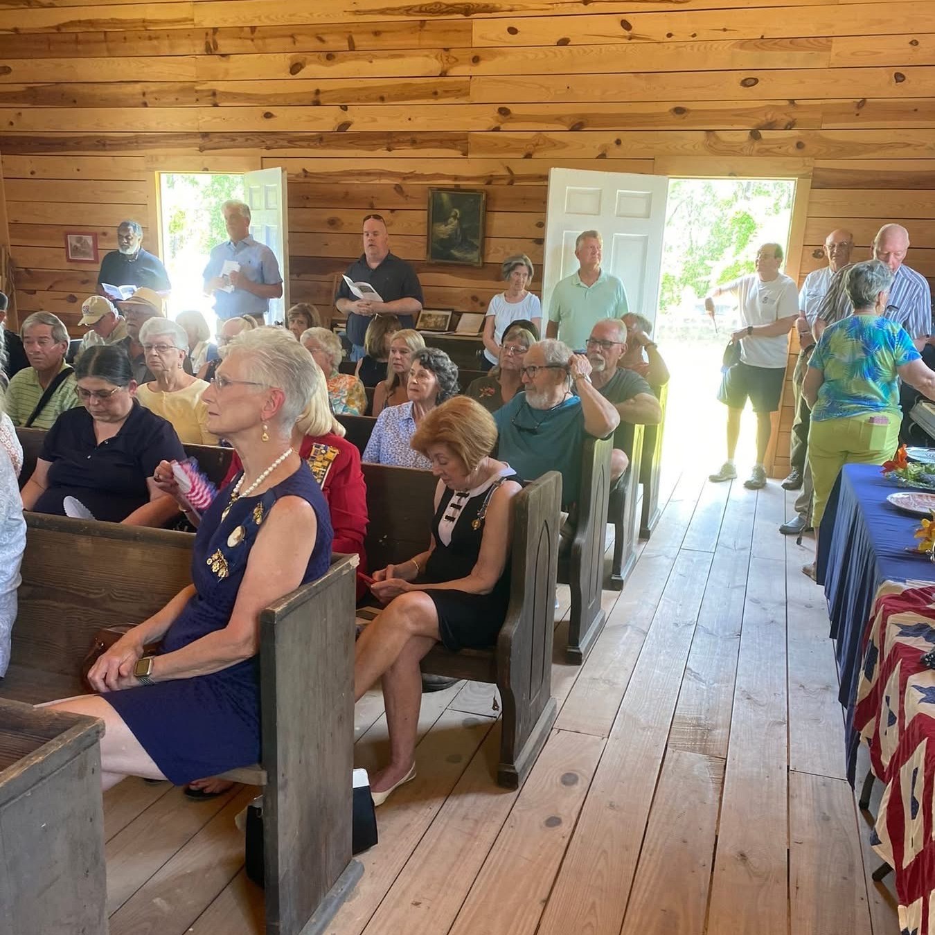 On Saturday, we had a great time commemorating an important chapter of South Carolina’s Revolutionary War history with the dedication of a South Carolina Historical Marker. This special event honored Joseph Kellett (1728–1785) and the Kellett Blockhouse, a colonial-era stronghold that once protected settlers near Rabon Creek and the Cherokee Boundary in the Ninety Six District.