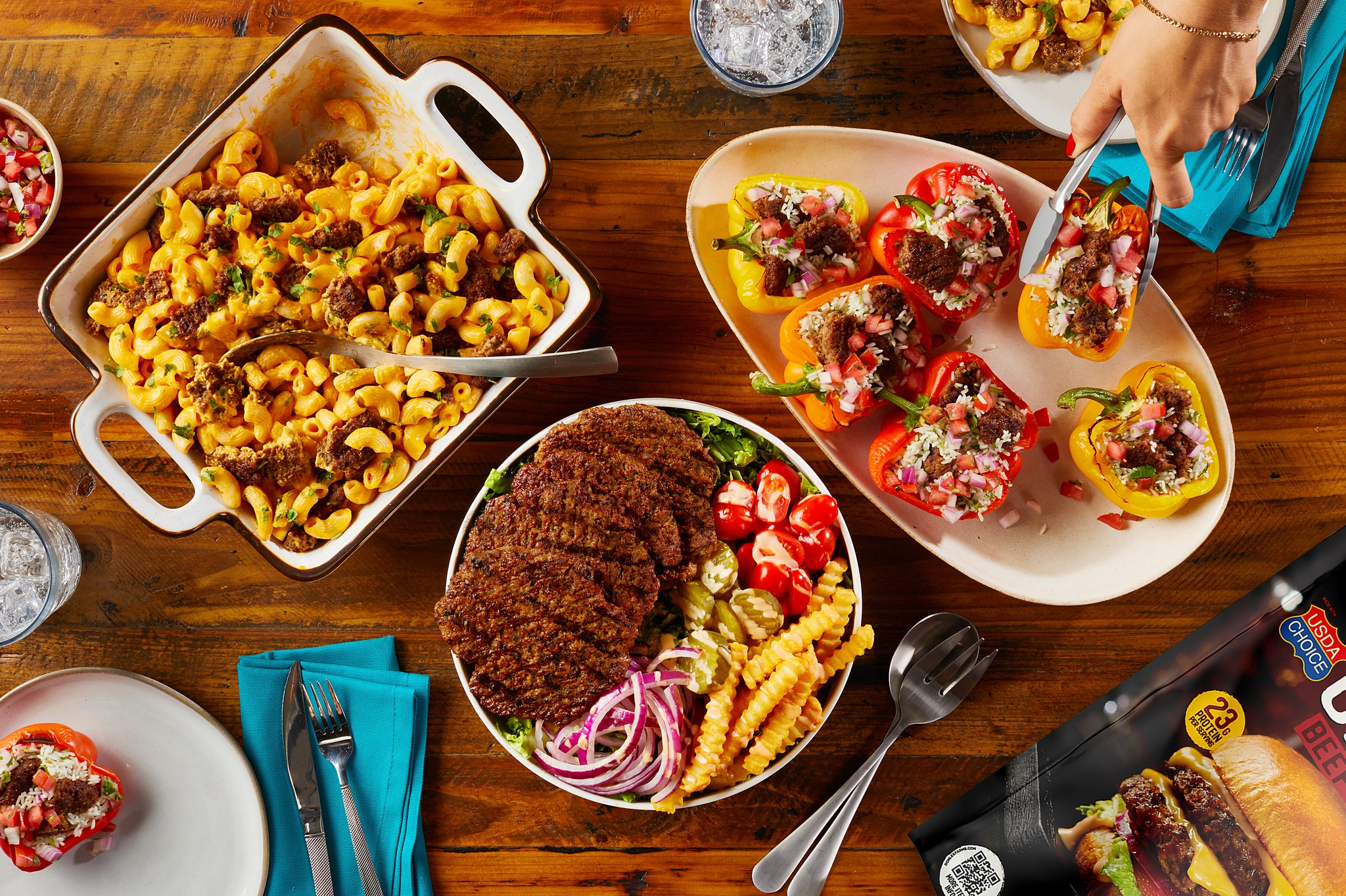Summer's heating up—and so are the grills. Our Sam’s Club burgers have been a club favorite.
From backyard BBQs to easy weeknight dinners, our Flame-Grilled Angus Choice Beef Patties have been a freezer staple for Sam’s Club members nationwide.
And we get it. These fully cooked, open-flame-seared patties hit different.
Whether you’re:
✅ Crumbling them into mac & cheese
✅ Stuffing them into bell peppers
✅ Layering them in a protein-packed salad
✅ Or just throwing one on a bun with the works...
Always flame-grilled. Always ready to go.
Available year-round. Craved most in summer.
→ SamsClub.com