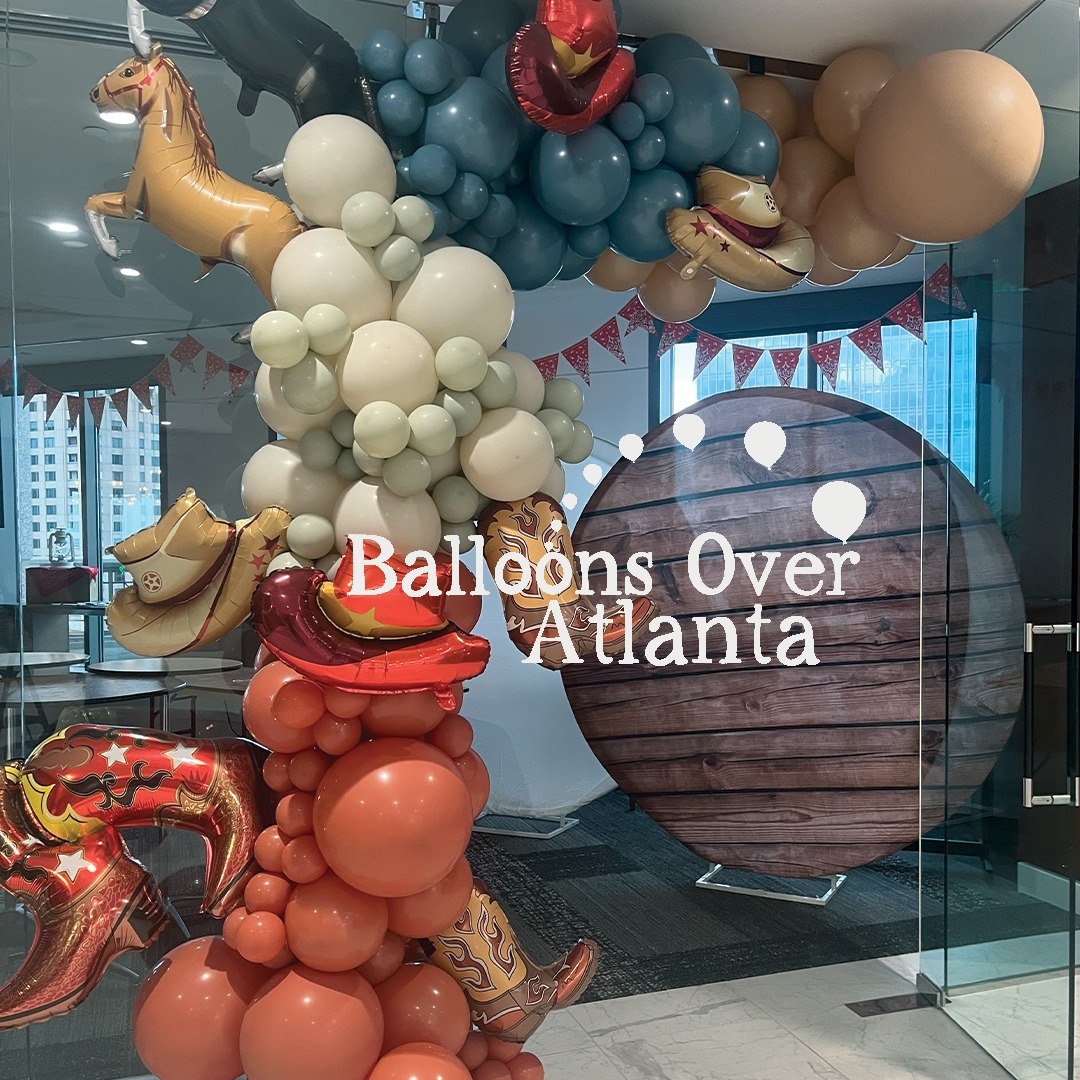 🐴🎉 Saddle up, y’all — it’s rodeo time! 🤠🎈
We’re bringing big boots, bold balloons, and a buckin’ good time to your next event! Whether it’s a hoedown, roundup, or just a good ol’ western bash, we’ve got the décor to rope in the fun.
Yeehaw your way into party perfection with Balloons Over Atlanta! 🐂🌵 #RodeoVibes #WesternParty #BalloonsOverAtlanta