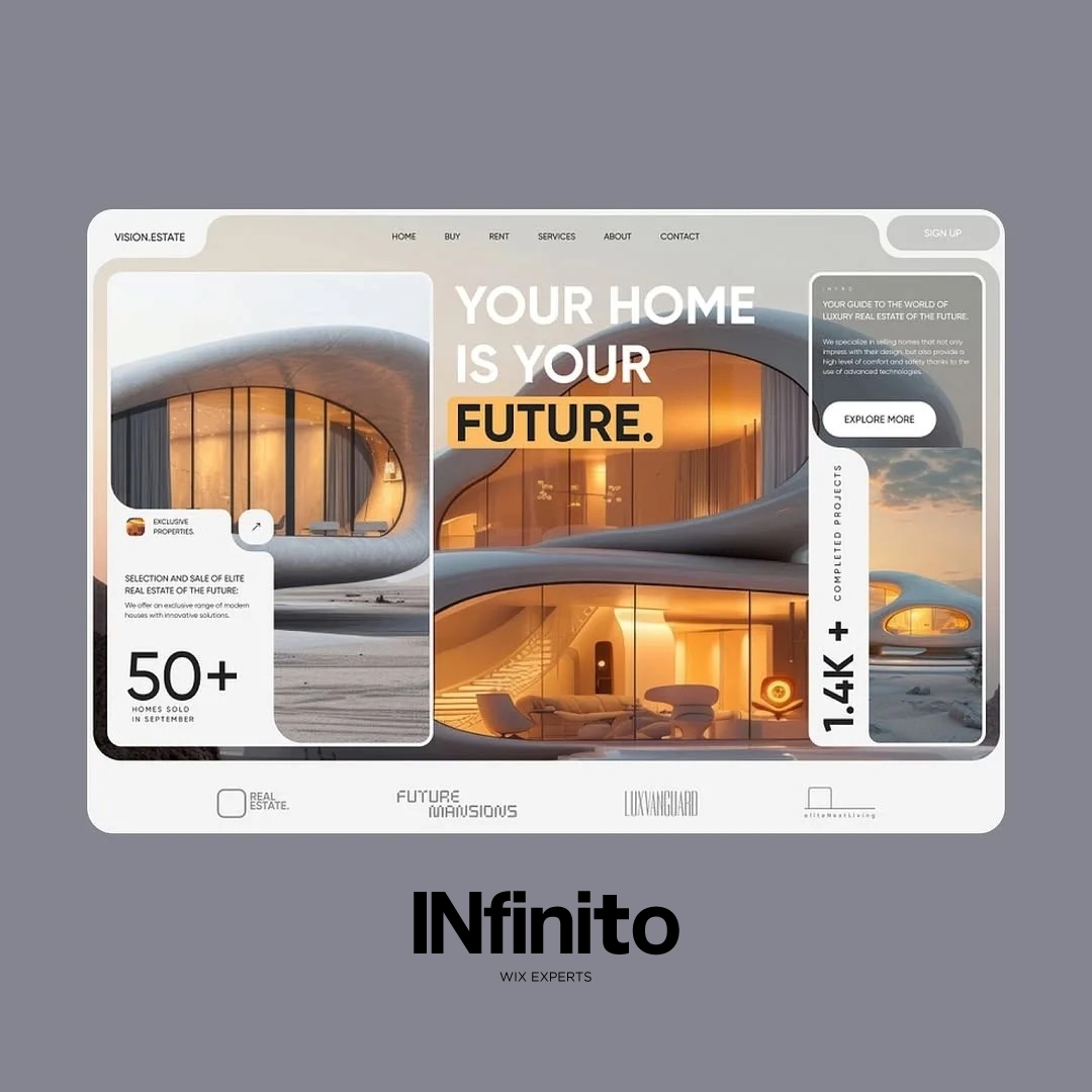 Se você procura um serviço profissional de website, estamos aqui para dar vida à sua visão.
Oferecemos em nossos serviços:
1. Web Design Personalizado;
2. Design Responsivo;
3. Soluções de E-commerce;
4. Gestão de Conteúdo;
5. SEO;
6. Design UX;
7. Manutenção e Suporte.
Aumente sua presença online com nossos Serviços Completos de Web Design.
#brasil #comunicação #design #desenvolvimento #divulgação #empreendedorismo #instagram #lojavirtual #marketing #marketingdigital #midiassociais #mktdigital #publicidade #redessociais #saopaulo #sãopaulo #sites #socialmedia #sp #web #webdesign #website
INfinito :: Wix Experts
Plataformas Digitais
Whatsapp ✆ 11 97090 8572
www.infinitopro.com.br
www.wixexperts.com.br