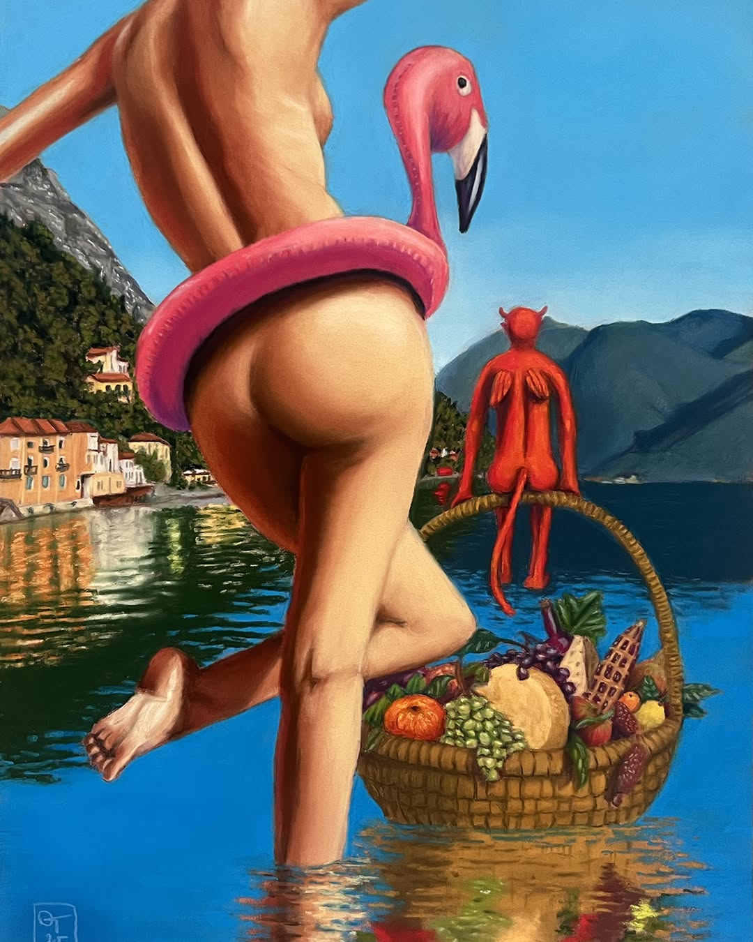 New! ✨ Flamingo 🦩 è estate, è libertà: un invito a vivere con spensieratezza e autenticità. È un inno alla leggerezza e al desiderio di lasciarsi andare, anche in compagnia dei nostri demoni interiori.
Ti interessa quest'opera? Contattami in DM! ✉️
New artwork! ✨ Flamingo 🦩 isn't just a painting; it's summer, it's freedom—an invitation to live with joy and authenticity. It's a tribute to lightness and the desire to let go, even in the company of our inner demons.
Interested in this piece? DM me! ✉️
Flamingo
30x40 cm
Pastel on paper
#summer #flamingo #artecontemporanea #pastelart #pastel #fineArt #valsolda #surrealism #contemporaryartists