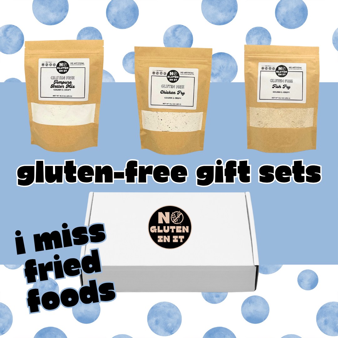 🎁 Looking for the perfect gluten-free gift? Look no further!
No Gluten In It gift sets that are sure to impress any gluten-free foodie in your life. Whether they’re a:
🍫 Chocolate Lover
🍓 Fruit Fanatic
🍗 “I Miss Fried Foods” Friend
—we’ve got something they’ll love (and actually eat)!
Shop our gluten-free gift sets today and give the gift of delicious! 💝
www.nogluteninit.com
#GlutenFreeGifts #NoGlutenInIt #GlutenFreeLife #GiftIdeas