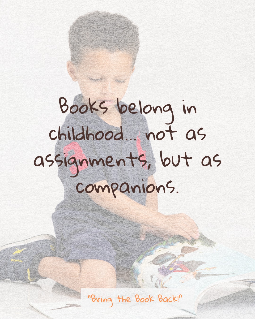 Remember that quiet moment when a child sinks into a story, and the world slows down; all that matters is what happens next. Make the most of that moment. It matters.
👉 Tap the link in our bio to read our latest mini-blog: “Books Belong in Childhood.”
💬 Tell us: What story calmed your home this week?
#ReadingForJoy #BooksForKids #TheReadingGarden #ReadingTogether #SlowChildhood #BooksNotScreens #ReadWithChildren #BringtheBookBack