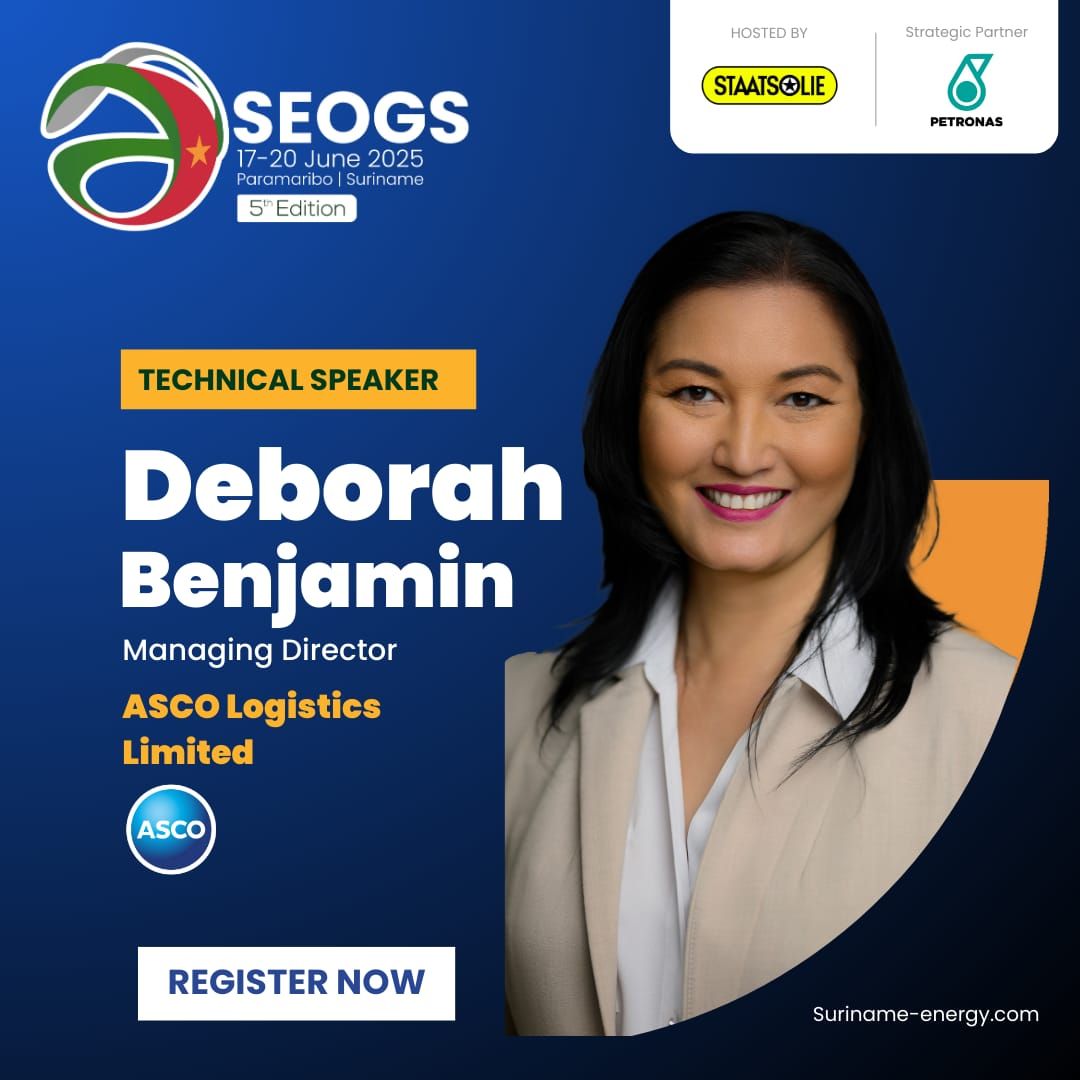Honoured to be participating again as a technical speaker at the Suriname Energy Oil & Gas Conference!
#seogs #suriname #oilandgas