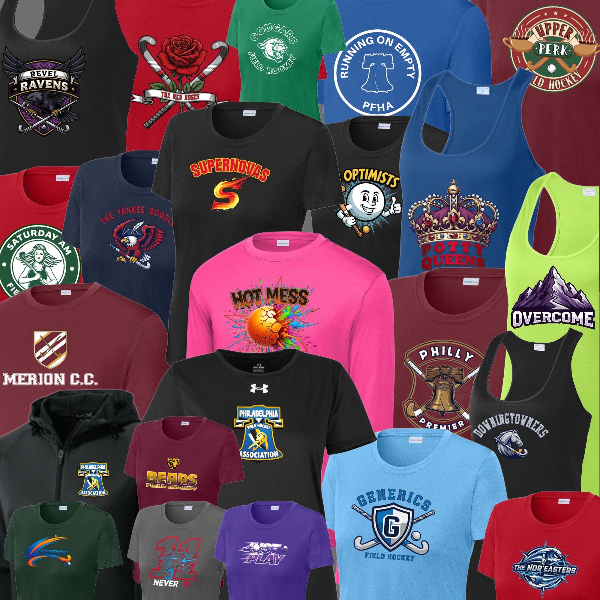 Hey @phillyfieldhockey your webstore is live. If you already have a logo it's not too late to change it. Please email us and we will update the site for you. You should have already received an email with the link. If not you can check out our website in bio and click webstores to find your league.
Have a great season.