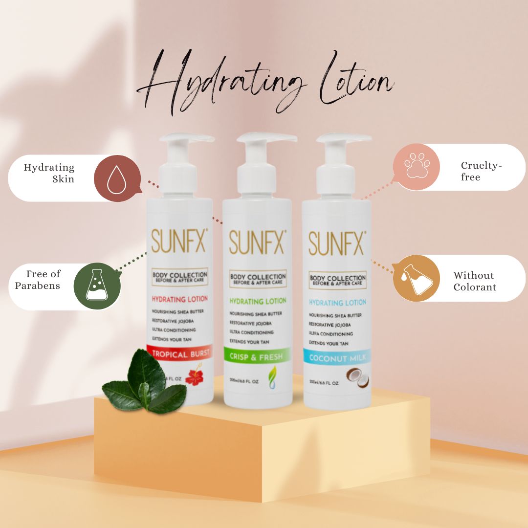💧 20% OFF SunFX Ultra-Hydrating Body Lotions! 💧
Treat your skin and extend your tan with our nutrient-rich body lotions — now on sale!
✨ Packed with almond oil, jojoba oil & shea butter, these lotions deeply nourish dry, damaged skin while helping to prolong your SunFX tan.
🌴 Available in 3 refreshing scents:
• Tropical Burst
• Coconut
• Crisp & Fresh
Perfect for daily use after tanning or whenever your skin needs a moisture boost.
🧴 Size: 200ml
💥 Limited time only — grab yours before they’re gone!
#SunFX #Skincare #HydratedGlow #TanExtender #BodyLotionSale #SunlessTanning #CoconutLotion #TropicalVibes #SkincareSale #AlmondOil #SheaButterSkin #SkinFXInc #sunfxcanada #love #sale #edmonton #canada