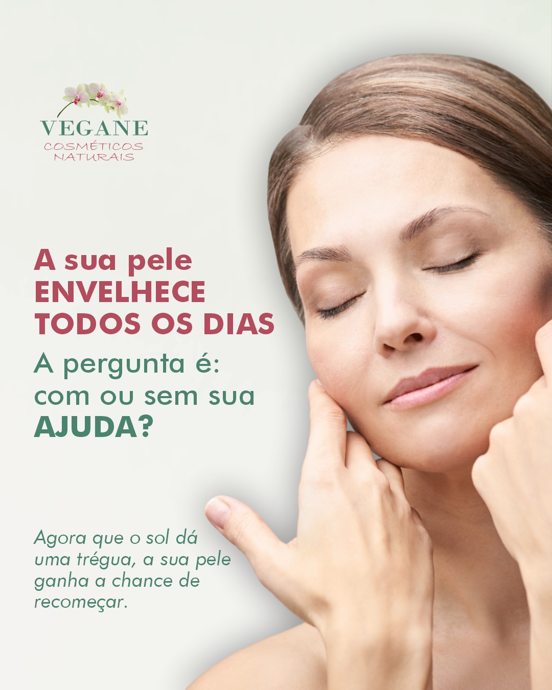 O mês de julho, não é só mais um mês no calendário é a janela perfeita para quem quer cuidar do que o sol deixou pra depois.
O Creme Antissinais +30 ou +50 Néroli da Vegane foi desenvolvido pra isso:
✔️ Ácido Hialurônico vegetal que preenche e firma;
✔️ Vitaminas + óleos que uniformizam e regeneram;
✔️ Textura leve, absorção rápida — ideal pro seu ritmo.
E no frio com menos sol, mais tempo dentro de casa a pele começa a pedir um pouco mais de atenção, e esse é o momento mais seguro pra reconstruir sua pele sem medo de manchas ou alergias.
Os antissinais +30 e +50 da Vegane possuem fórmulas inteligentes, texturas leves e resultados visíveis.
Não é sobre mudar quem você é.
É só sobre ajudar sua pele a continuar acompanhando tudo o que você vive com saúde, leveza e verdade.
.
.
.
#veganecosmeticos #cosmeticosvegano #vegano #cosmeticos #cuidadopele #antissinais