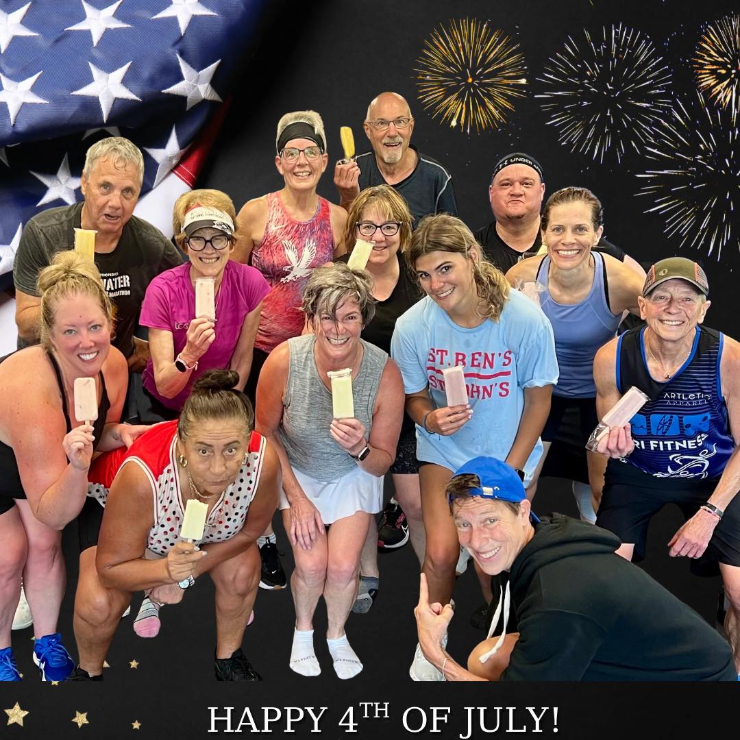 What a great way to start Independence Day!! Thanks to this crew for a fabulous 4th of July RIP workout! And here’s wishing everyone a fun and safe 4th!