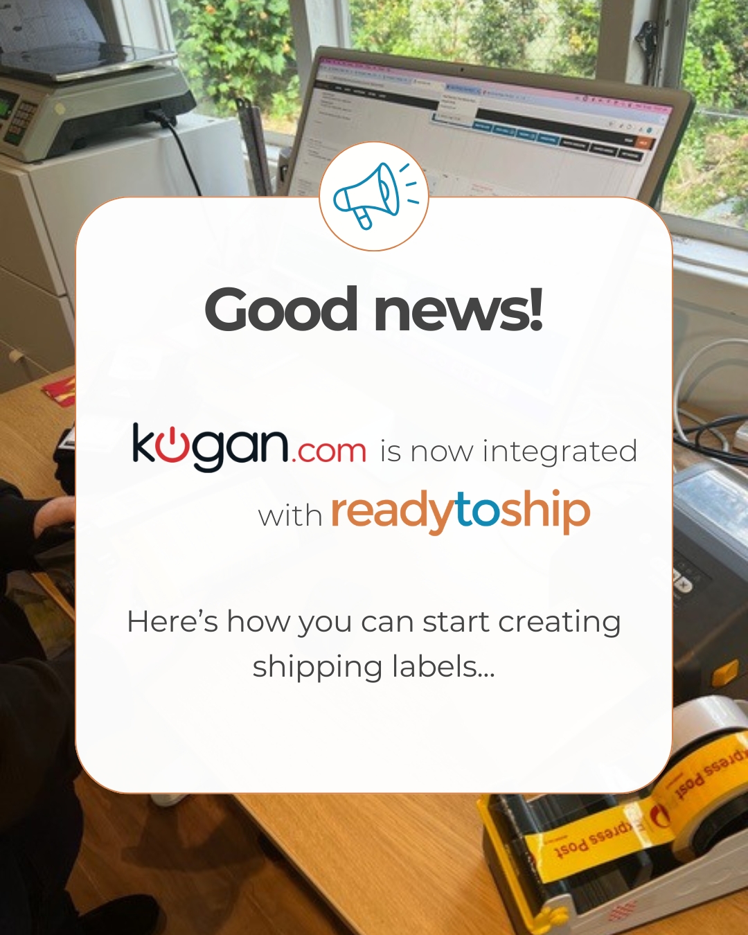 Create shipping labels for @kogandotcom orders.
Save time creating shipping labels with ReadyToShip's Kogan integration. Auto-import orders, validate postcodes to minimise errors, and map carriers to match customer shipping preferences. Automate package assignments, batch process to generate pick lists, invoices, and labels without manual effort, and sync tracking numbers back to your Kogan store
With your Kogan store API credentials ready, you can complete the setup process in minutes and start right away.
Login to your ReadyToShip account for more details or register for your 30-day free trial today via the link in bio.