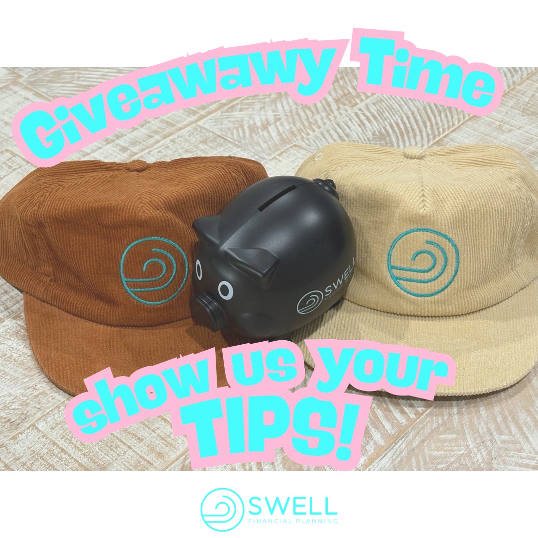 🎉 GIVEAWAY TIME! 🎉
Want to win a Swell hat 🧢 and a mini money bank 💰 to kickstart your savings goals?
We’re giving them away to celebrate smart money habits, and we want to hear YOURS!
To enter:
✅ Like this post
💬 Comment with your best financial tip (big or small, we love them all!)
🔁 Share this post to your story and tag us
The most helpful or creative tip wins! 🏆
Winner announced at the end of July!
Let’s make smart money moves together 💸
#Giveaway #MoneyTips #SwellFinancial #SmartMoney #FinancialWellbeing #BudgetTips #sᴀᴠɪɴɢsɢᴏᴀʟs
Merch made by the wizards @beyondprint.yeppoon