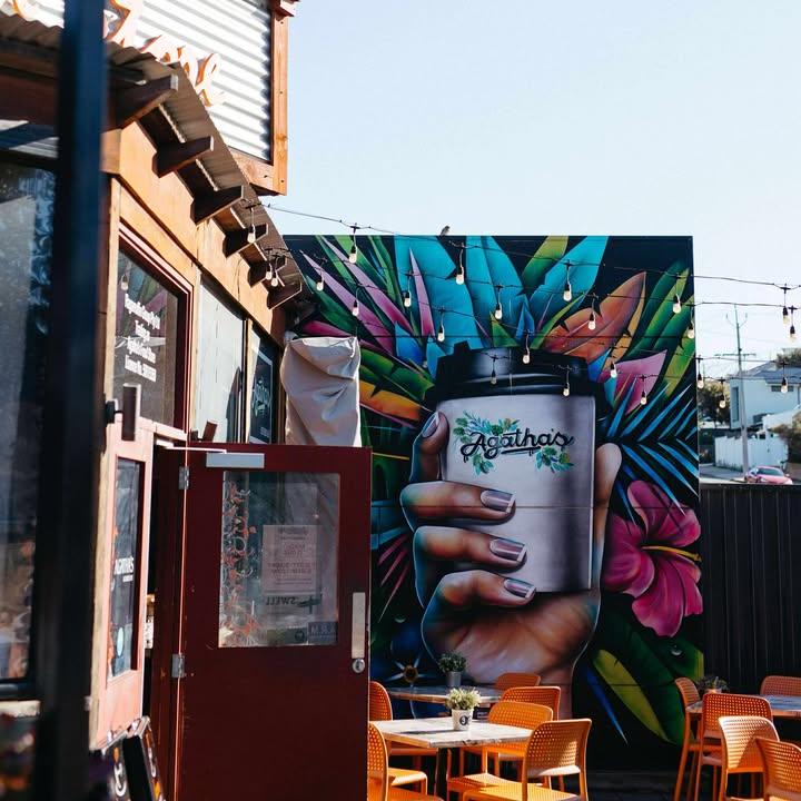 ☀️ Weekend Mood at Agatha’s ☕🍳
Sunshine, street art, and your favourite brew — there’s no better place to relax this weekend than Agatha’s Café.
Enjoy hot coffee, delicious food, and a vibe that’s as bold as our murals. 🌸
📍Pull up a chair and stay a while.
#AgathasCafe #WeekendBrunch #CoffeeTime #CafeCulture #SupportLocal #FoodieFaves