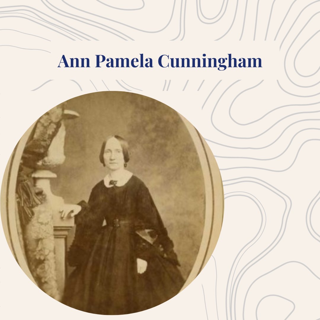 Ann Pamela Cunningham, granddaughter of a Loyalist colonel and cousin to “Bloody Bill” Cunningham, led the charge to save George Washington’s Mt. Vernon. Her efforts united a divided nation—and sparked the first national historic preservation movement. You can explore her remarkable story at the @laurenscountymuseumsc.