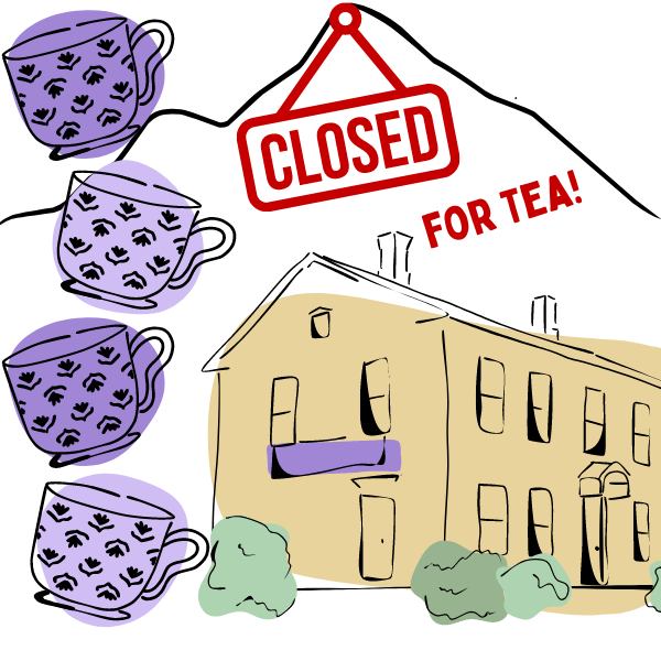 We are closing early at 2:00 PM today for Afternoon Tea!
We will re-open tomorrow at 10am as usual; thank you for your understanding.
#afternoontea #teaparty #intheberkshires