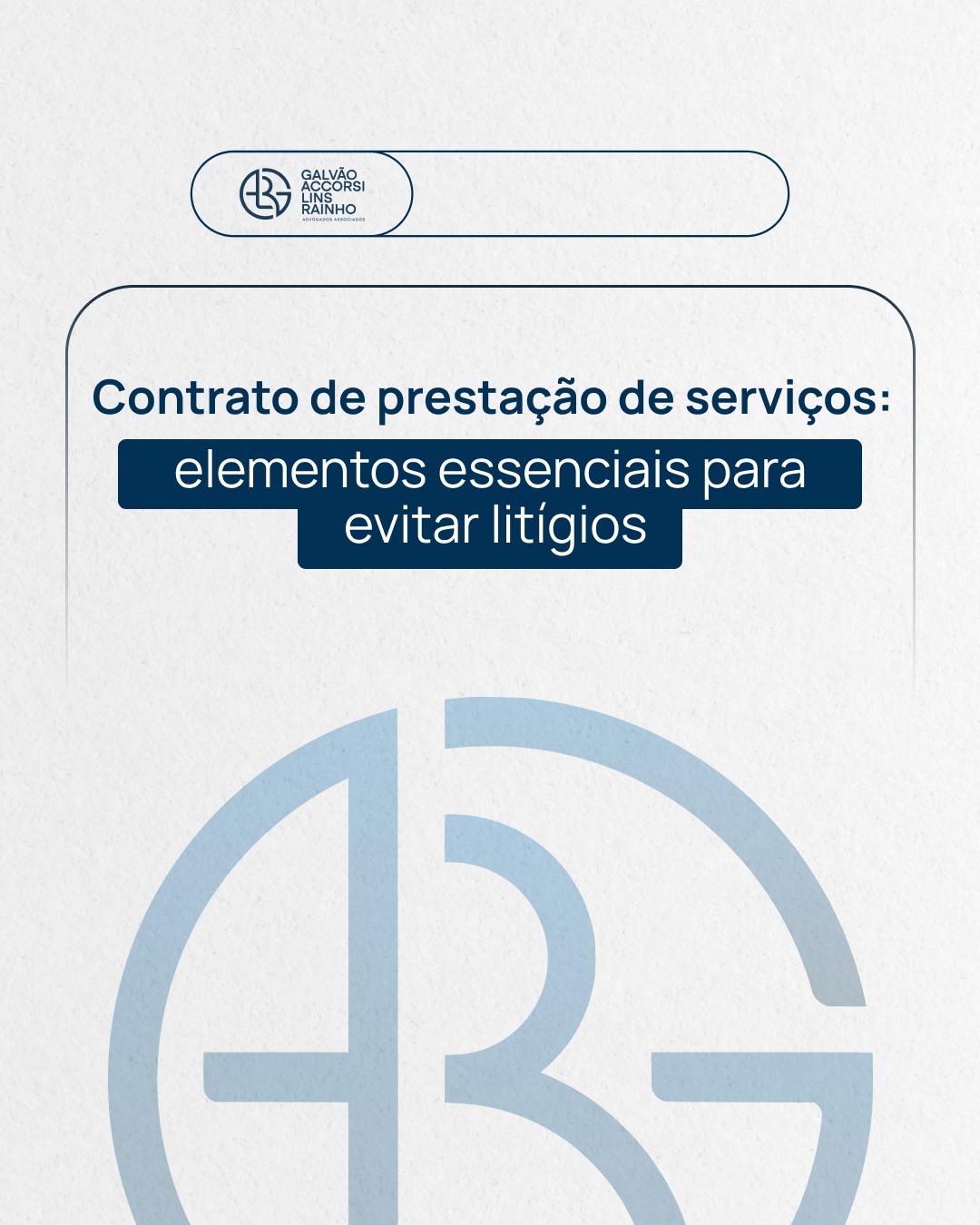 Um contrato de prestação de serviços bem estruturado é o que separa uma relação profissional segura de futuros problemas judiciais.
Para reduzir riscos e garantir clareza entre as partes, alguns elementos são indispensáveis:
✔ Escopo claro do serviço
✔ Prazos e cronograma
✔ Condições de pagamento
✔ Penalidades em caso de descumprimento
✔ Cláusulas de rescisão
✔ Responsabilidades de cada parte
✔ Foro para resolução de conflitos
Evitar litígios começa com a prevenção. Elabore e revise seus contratos com apoio jurídico antes de assinar.
#ContratosEmpresariais #DireitoContratual #PrestaçãoDeServiços #AdvocaciaPreventiva #SegurançaJurídica #GestãoDeRiscos