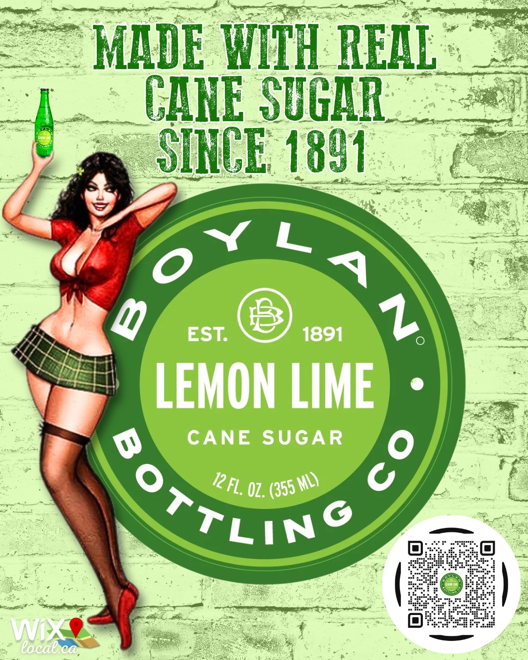 🥤 Lemon Lime Lovers, Listen Up! 🍋🌿
While some brands are just now catching on, Boylan Bottling Co. has been crafting Lemon Lime soda sweetened with real cane sugar since 1891 — because natural just tastes better.
This crisp, clean flavour hits with real citrus zest and just the right touch of sweetness — never syrupy, never fake.
💚 No corn syrup.
💚 No shortcuts.
💚 Just timeless flavour made the right way.
So while the big brands are busy playing catch-up, Boylan’s has been doing it right for over 130 years.
Support the original. Support real.
Support flavour that’s never gone out of style.
🇨🇦 #WIXlocalApproved
#BoylanLemonLime #CaneSugarSoda #Since1891 #CraftSoda #NaturallyBetter #SupportLocal #MadeRight