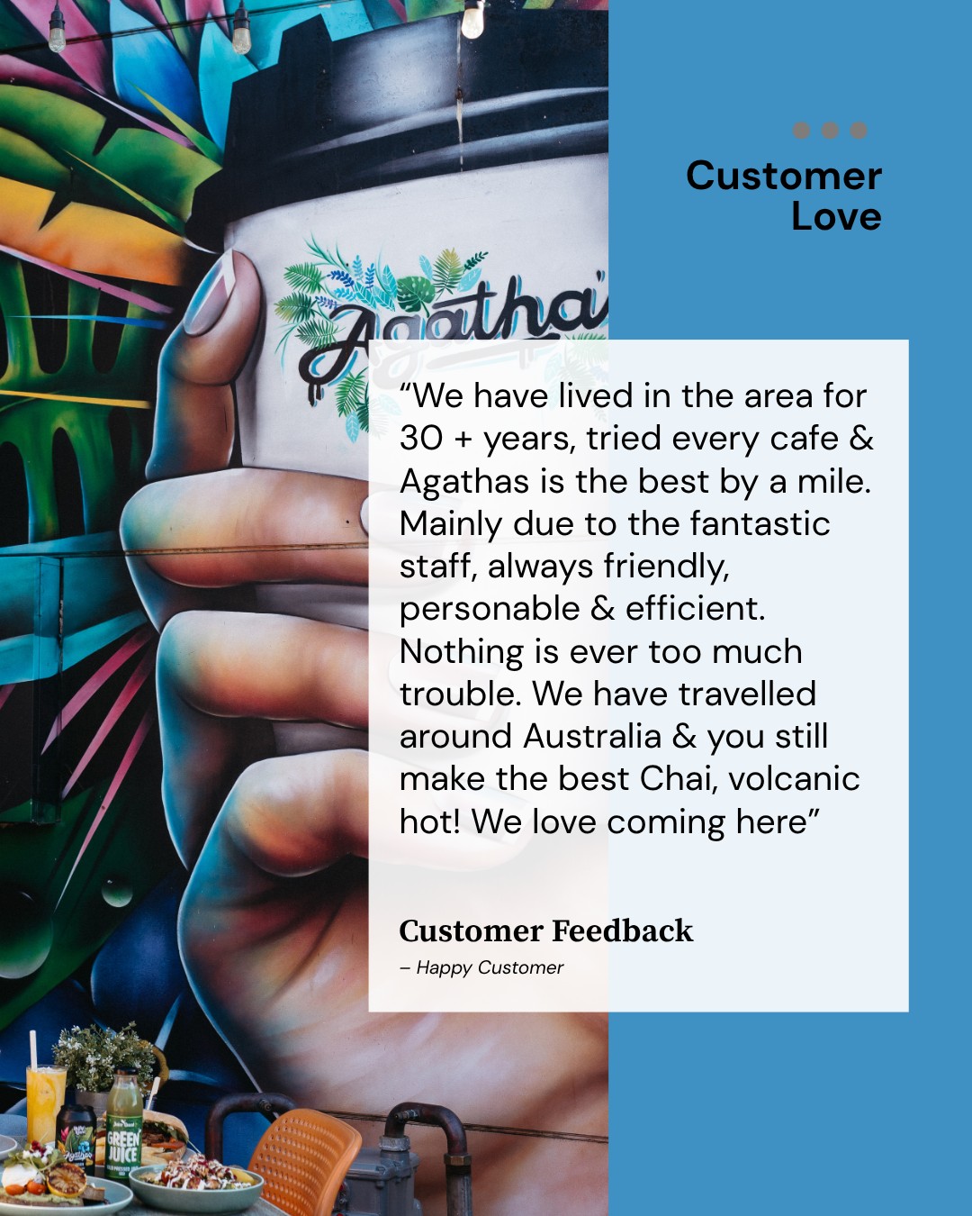 How good are our staff & customers! ♥♥
.
.
#agathascafeportnoarlunga
