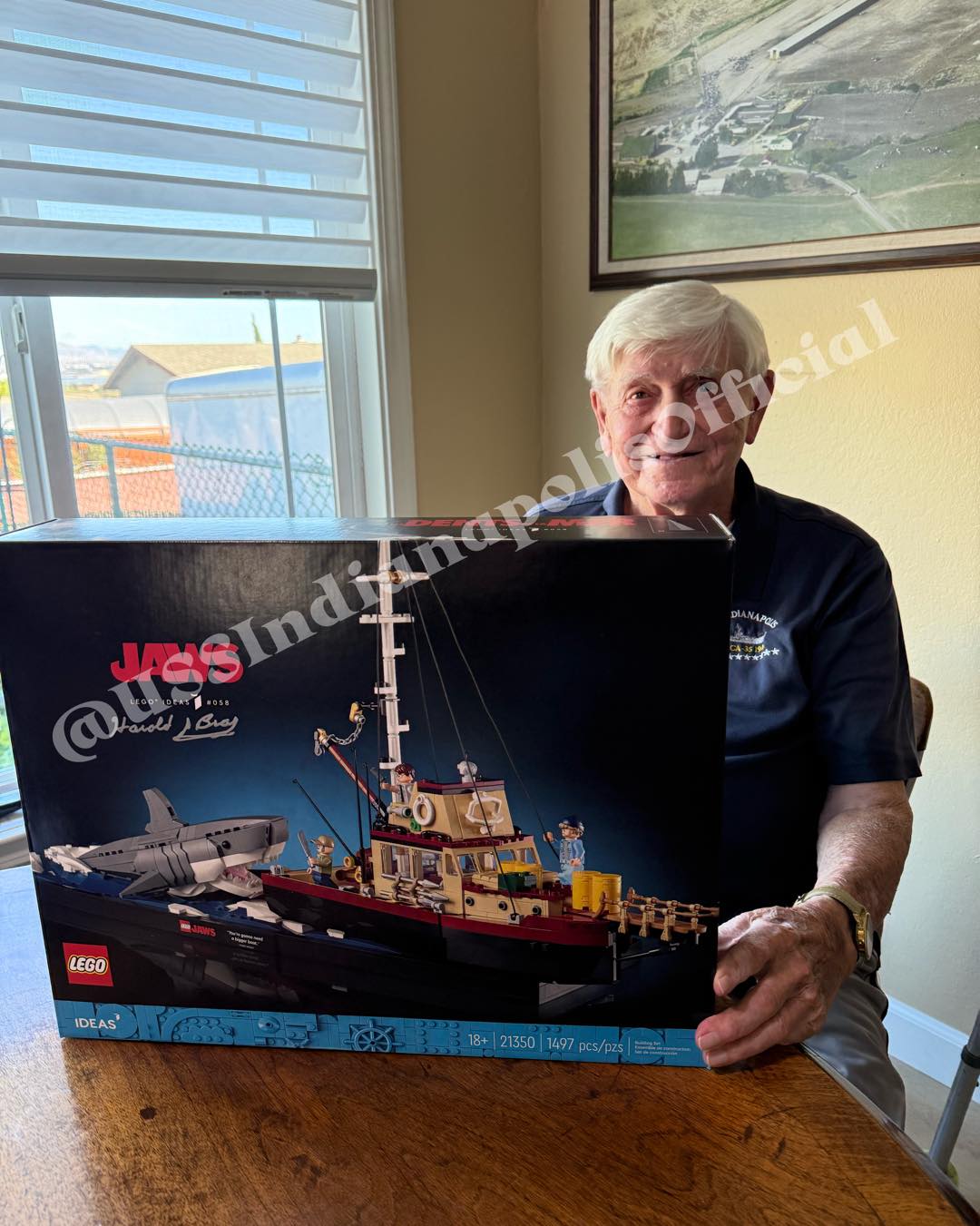 🦈 JAWS x USS Indianapolis LEGO Set – FINAL HOURS! 🧱
This isn’t just any LEGO build… it’s a limited edition JAWS 50th Anniversary set, signed by USS Indianapolis survivor Harold Bray Jr. — the last living crew member of CA-35.
This one-of-a-kind tribute is up for auction RIGHT NOW — but time is running out! ⏰
🎯 Own a piece of cinematic and WWII history
✍️ Signed by a real-life American hero
🧱 Built by a @lego master artist
🔗 Bid before it’s gone forever:
👉 https://www.32auctions.com/USSIndianapolisCA-35
Honor the legacy. Celebrate the film. Build the story. 🛥️🇺🇸🦈 #jaws #history #lego #80