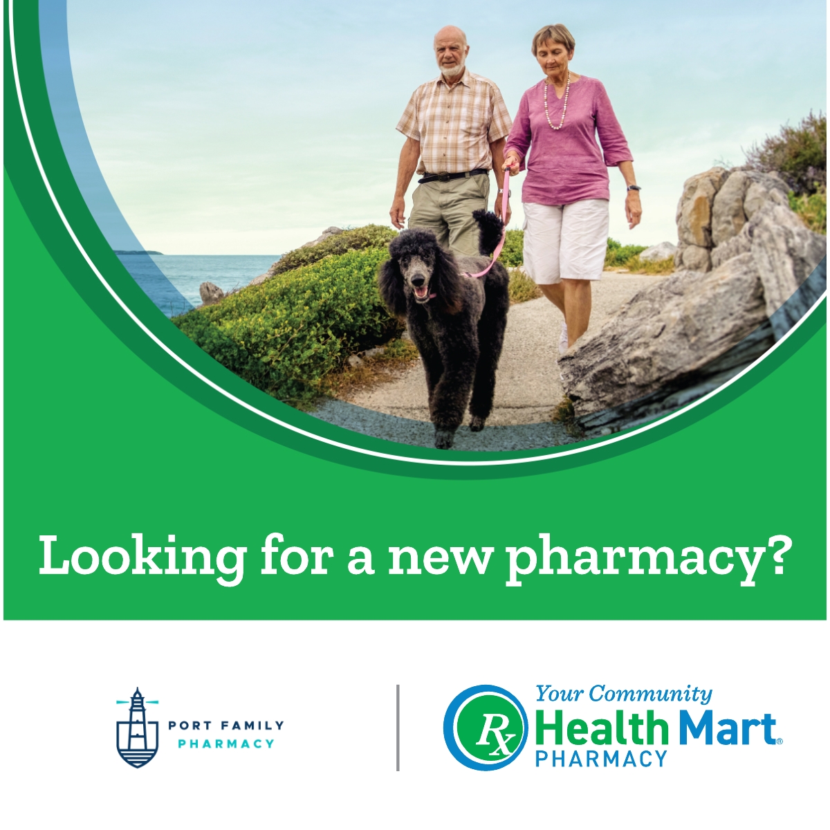 Transferring to Port Family Pharmacy couldn't be easier! Just give us a call or stop in, and we take care of the rest!