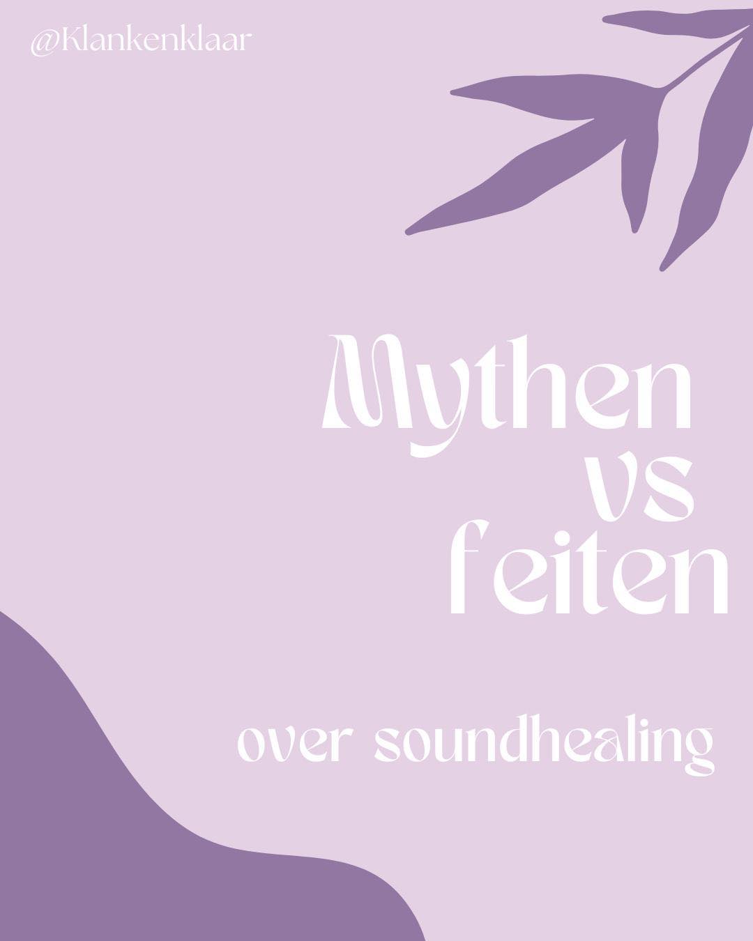 .
✨ **Mythen vs. feiten over soundhealing** ✨
Klankbaden roepen soms nog wat vragen op en er leeft soms ook wel wat twijfel over.
Swipe voor een paar veelvoorkomende mythes en de feiten.
Welke mythes heb jij gehoord?
Welke twijfels heb jij nog?
Let me know! 👇