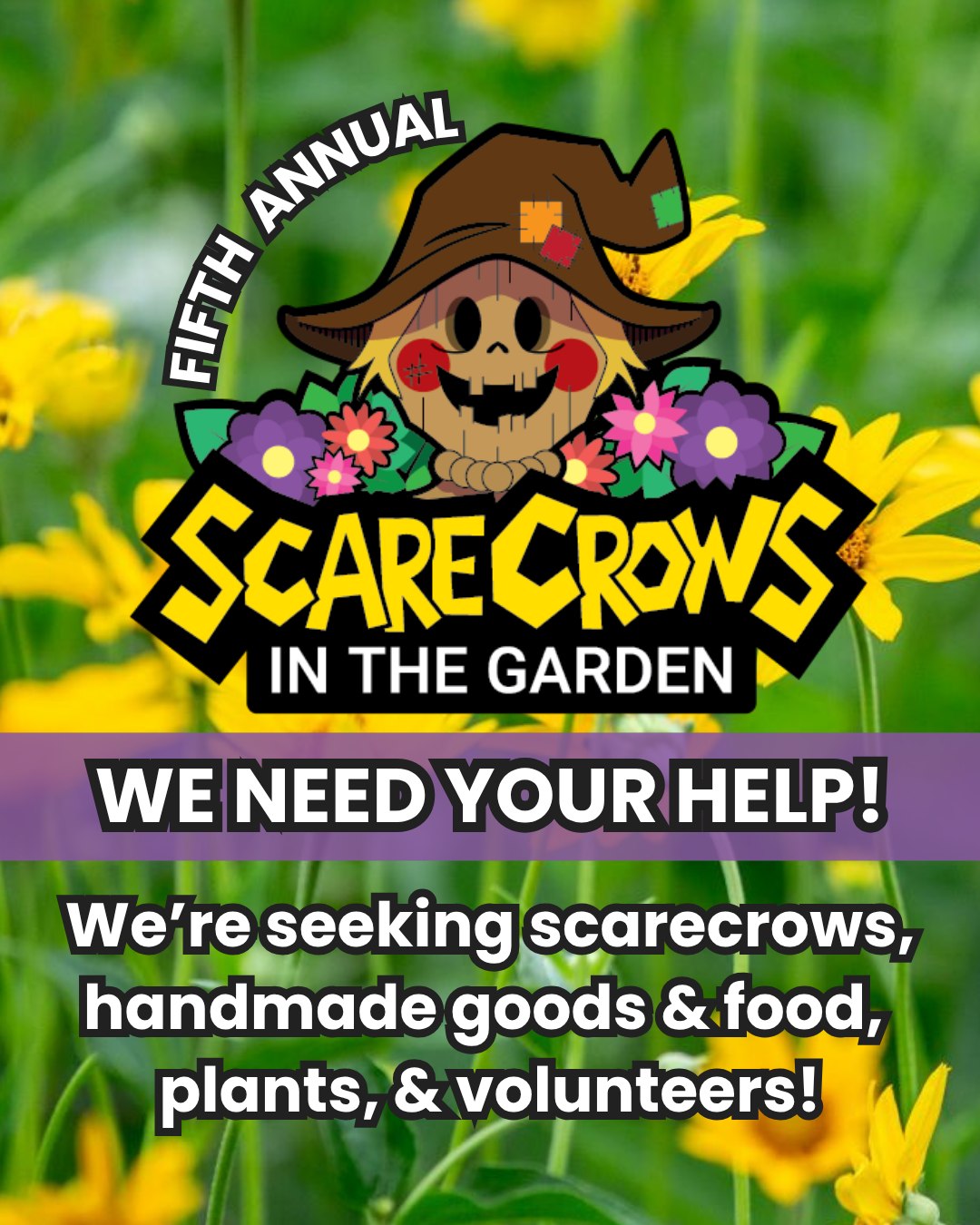 Scarecrows in the Garden is just around the corner, and WE NEED YOUR HELP! π Learn all of the ways you can help our 5th annual fall fundraiser be a success at npbgs.org!
Register a donation or sign up to volunteer: https://www.npbgs.org/scarecrow-event-donation
Without our amazing volunteers, members, and local businesses - our events wouldn't be possible. Thank you to all!