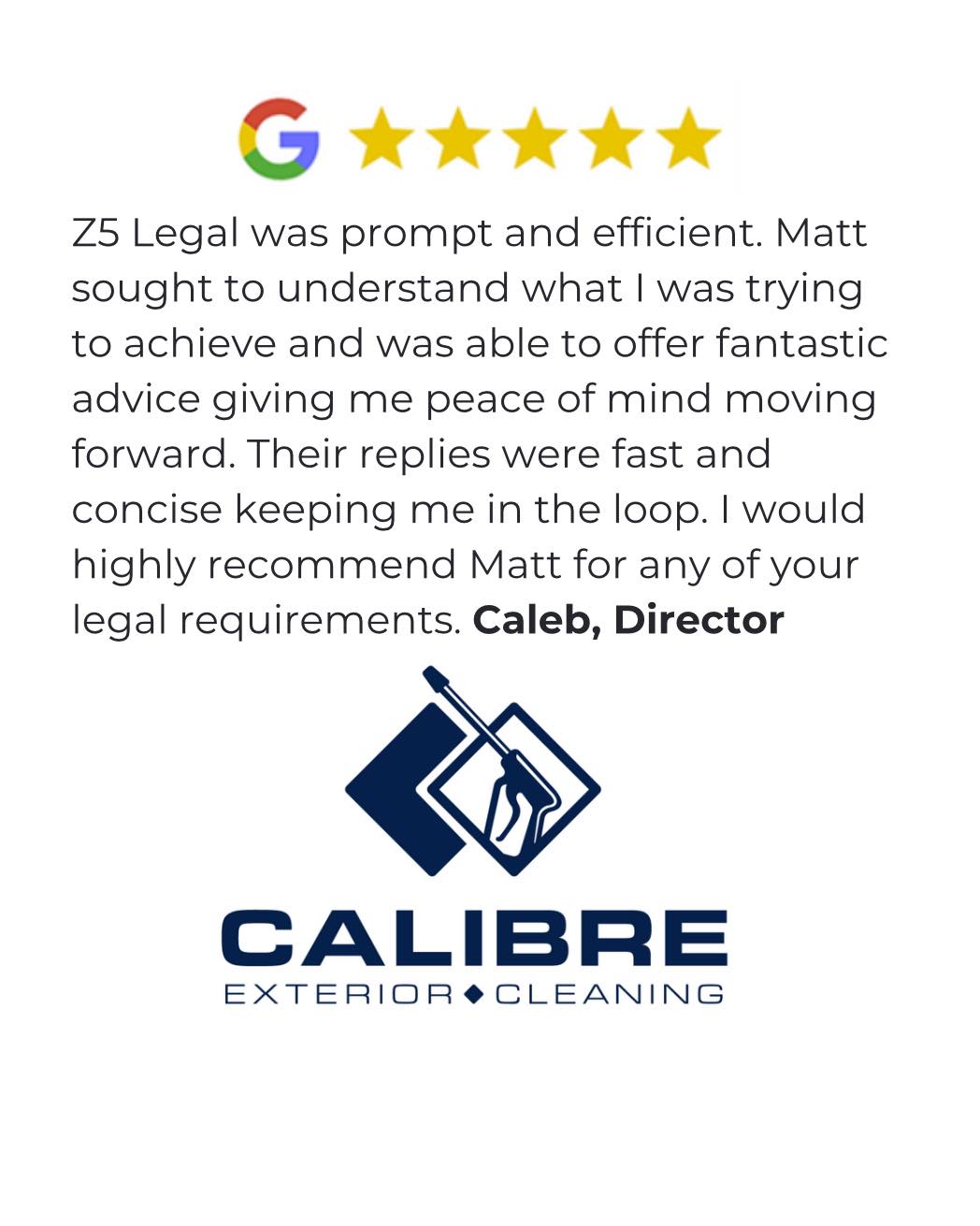 ⭐️⭐️⭐️⭐️⭐️ Thank you, Caleb and Calibre Exterior Cleaning.
📞 (08) 8102 1985 📧 reception@z5legal.com