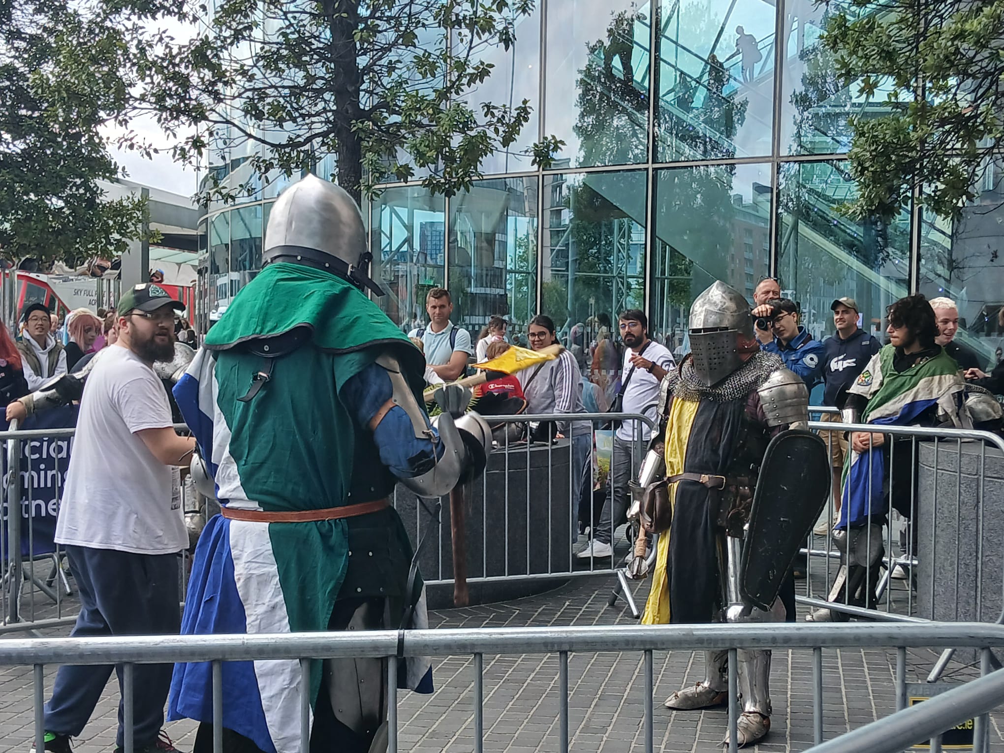 Another great weekend helping out @fragaracharmouredcombat at Dublin comic con