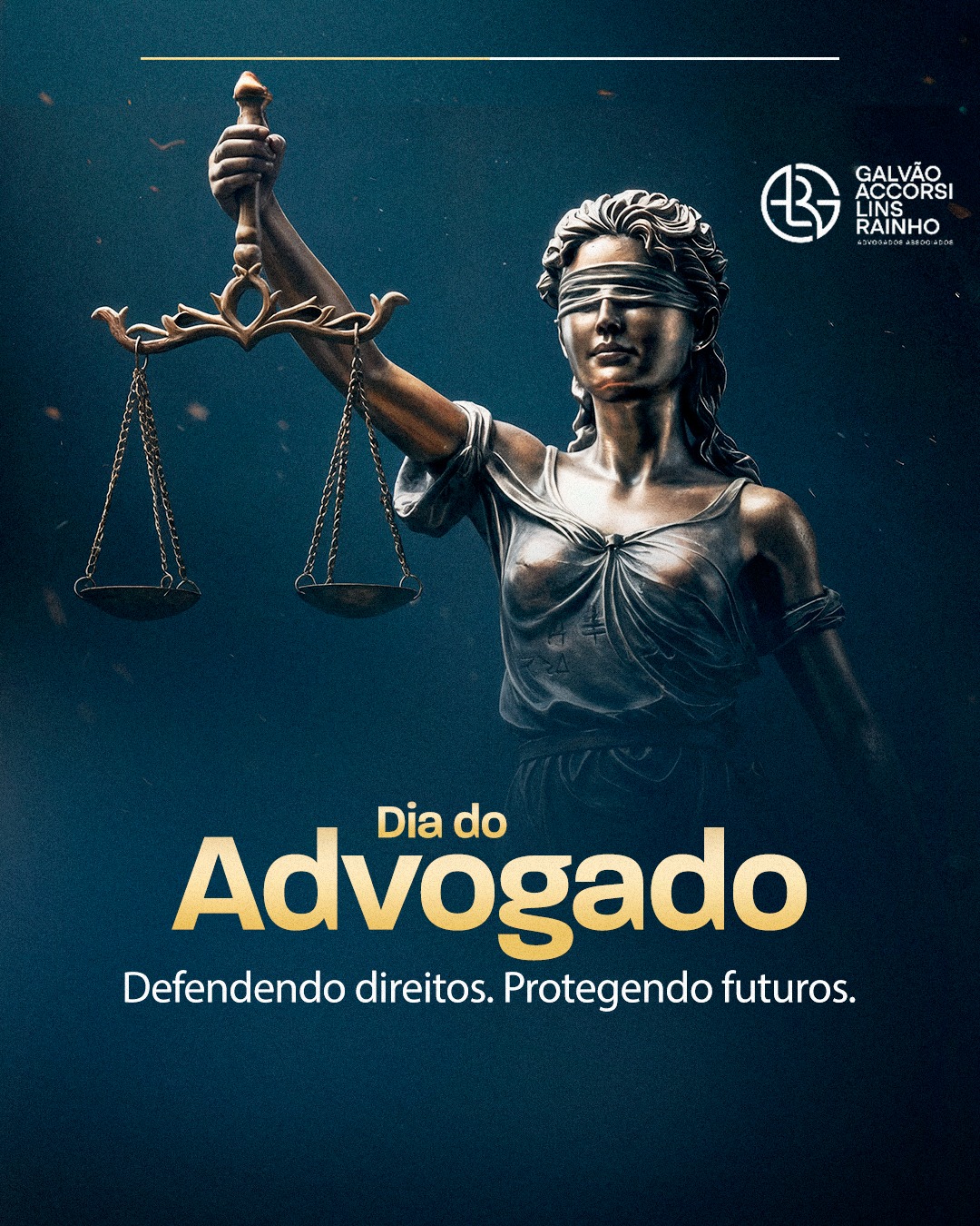 Hoje celebramos aqueles que dedicam sua vida a promover justiça, proteger direitos e orientar com ética e responsabilidade.
O advogado é mais do que um profissional do direito: é um guardião da lei, um mediador de conflitos e um construtor de soluções.
Parabéns a todos os colegas e parceiros que, com conhecimento e comprometimento, fazem a diferença na vida das pessoas e das empresas.
#DiaDoAdvogado #Advocacia #Direito #GalrAdv #SegurançaJurídica