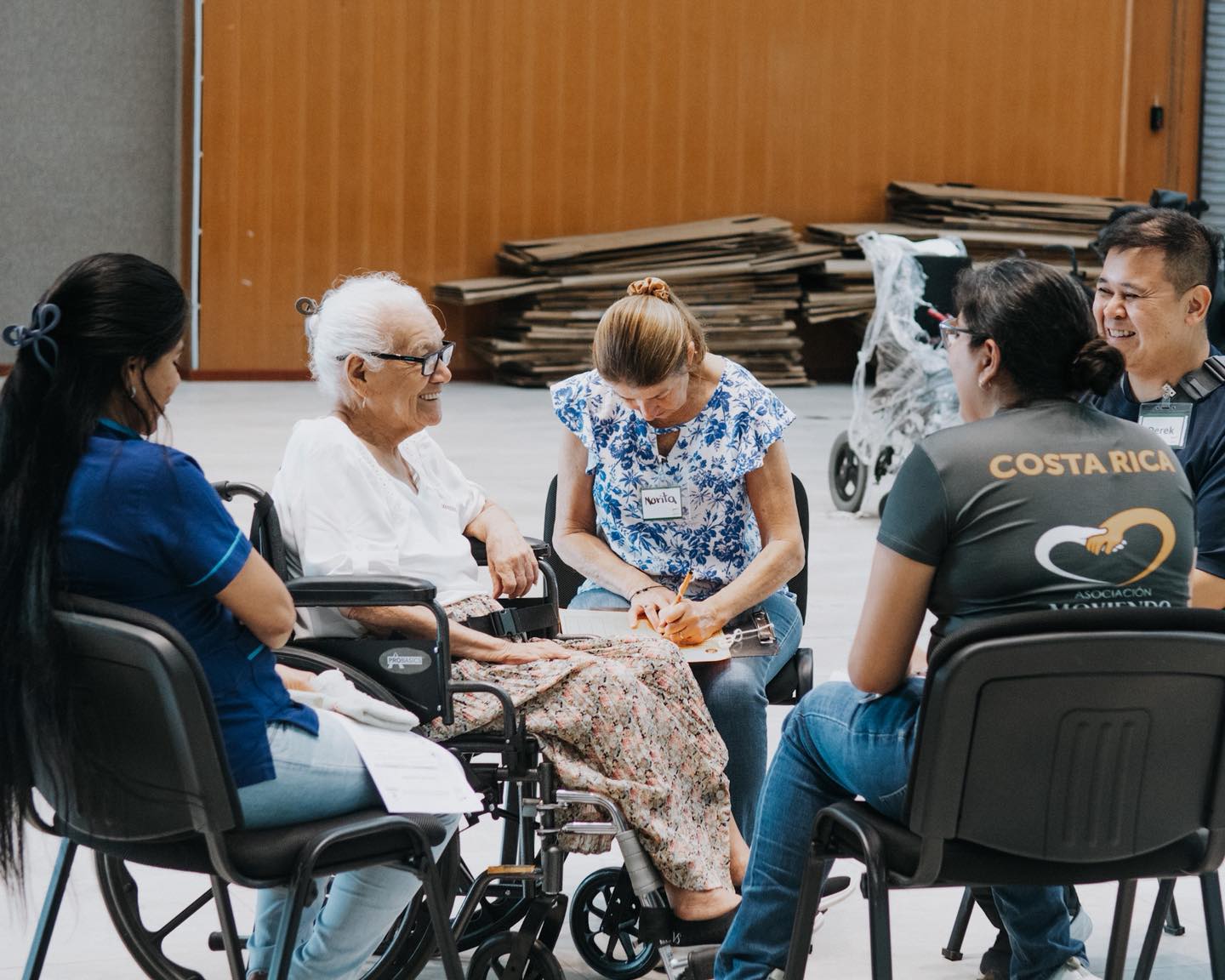 DAY 4 RECAP // Through the eyes of Joyce - Today is the last official day of the AME Wheelchair clinic. 108 wheelchairs were fitted and given out these past 3 days . Even greater news was that 133 recipients and family members accepted the Lord during their clinic visit . The local AME and supporting volunteers have an amazing setup that not only meet the recipients’ physical need of a functional wheelchair , but also takes care of their spiritual and emotional needs . It has been a great experience and honour to be able to witness first hand the love of God and community service from them . Pura Vida!
_________________
#humanitarian #humanitarianaid #missions #poverty #givehope #unreached #relief #aid #costarica #centralamerica #socialcause #handofhope #impoverished #voluntourism #missionstrip #volunteer #volunteerabroad #thehopeproject