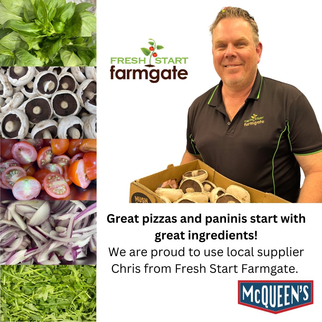 We are open for wood fired pizza from 4.30 - 8 pm Wednesday to Sunday evenings. Pick up, Delivery, Dine In.
#mcqueenswoodfiredpizza #pizza #woodfiredpizza #takeaway #delivery #homedelivery #dinein #glutenfree #vegan #freshisbest #buylocal #eatmoreveg #azzuricheese #serendipity_icecream #woodend #woodendvillage #lovewoodend