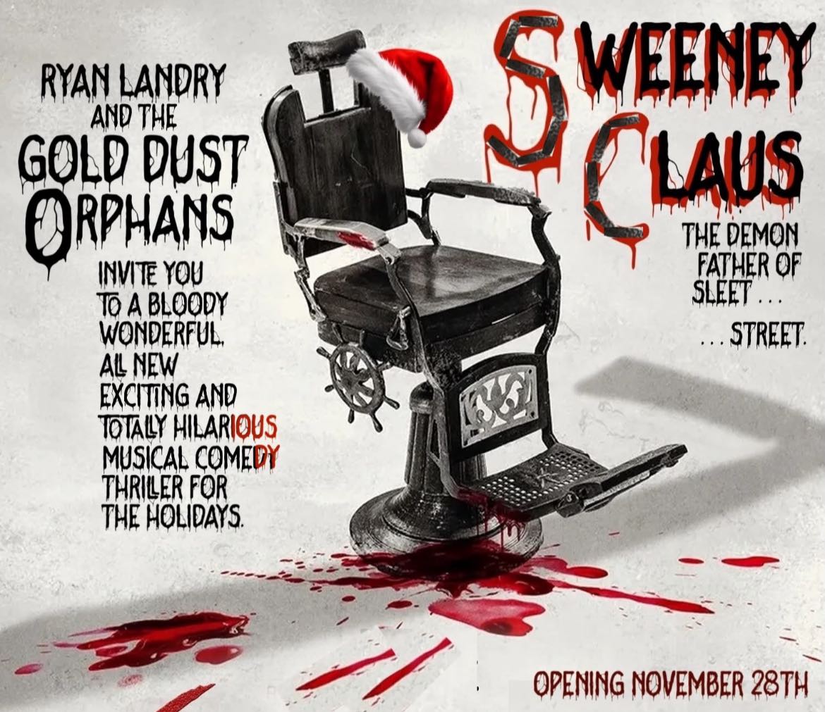 Oh Boy, time to get in the holly jolly Christmas spirit already?
And yes, I will be back on stage this time, so get your tickets before they’re all gone! www.thegolddustorphans.org